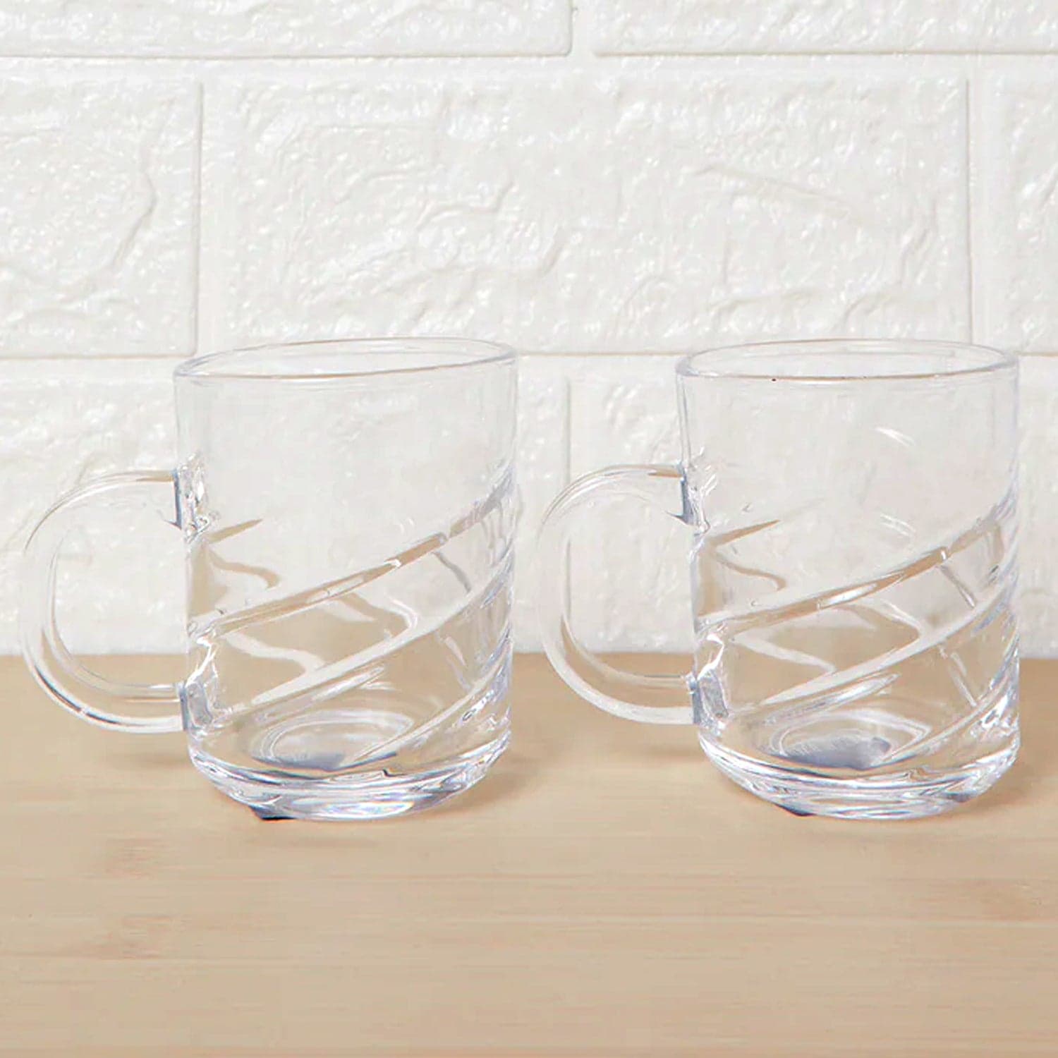 Glass Coffe & Tea Cup / Mug Enjoy Your Drink in Style, Water glass (6 pcs Set / 220 ML) thumbnail 3