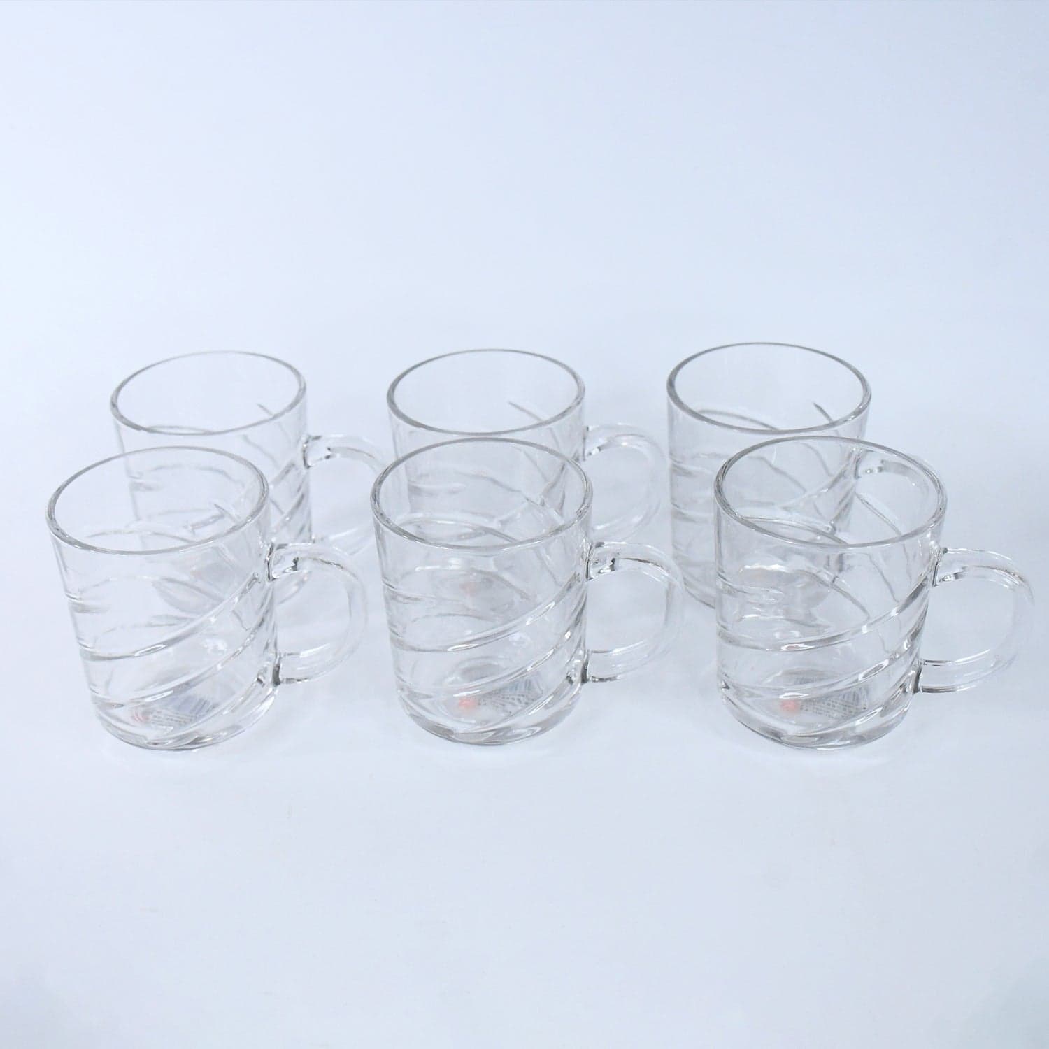 Glass Coffe & Tea Cup / Mug Enjoy Your Drink in Style, Water glass (6 pcs Set / 220 ML) thumbnail 5