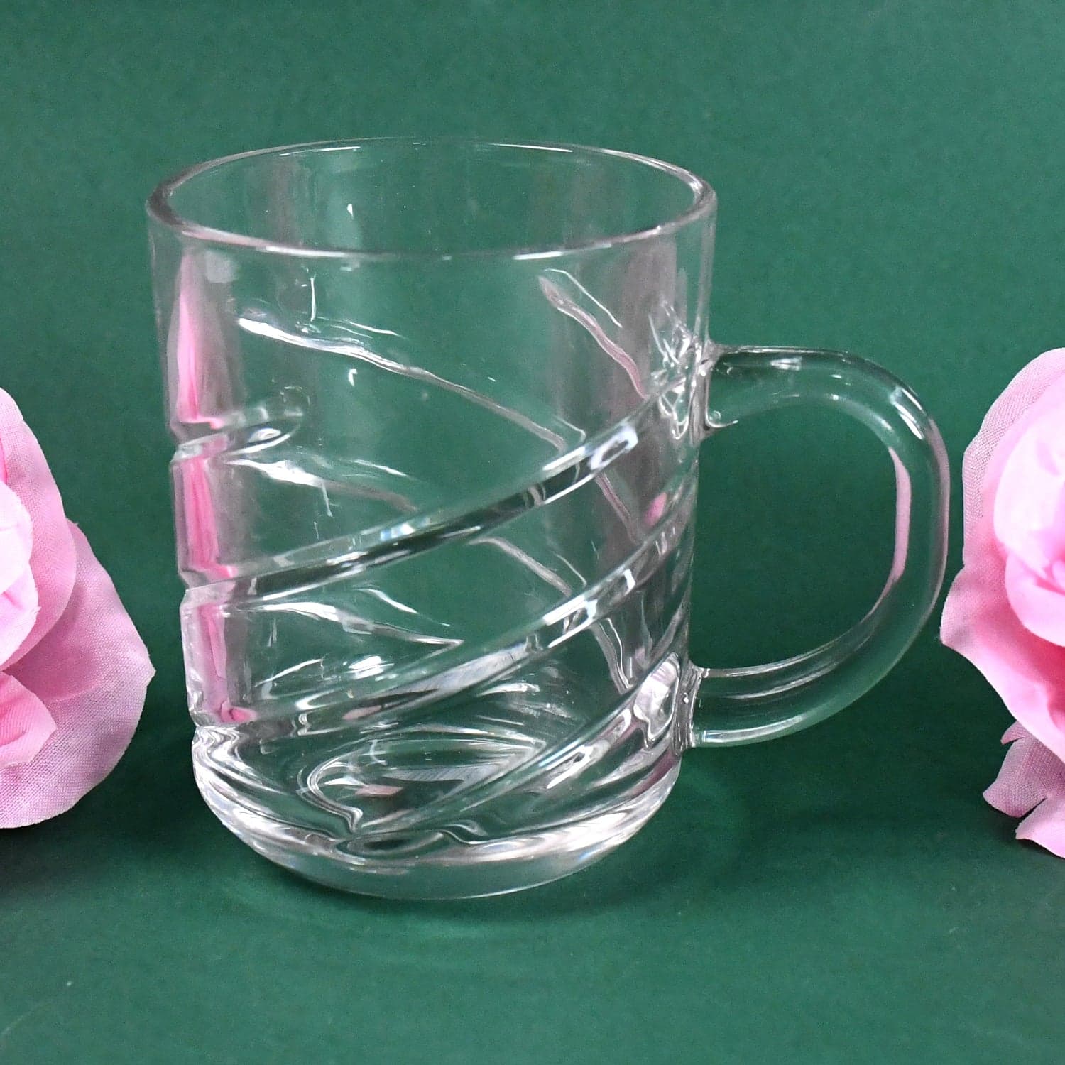Glass Coffe & Tea Cup / Mug Enjoy Your Drink in Style, Water glass (6 pcs Set / 220 ML) thumbnail 6