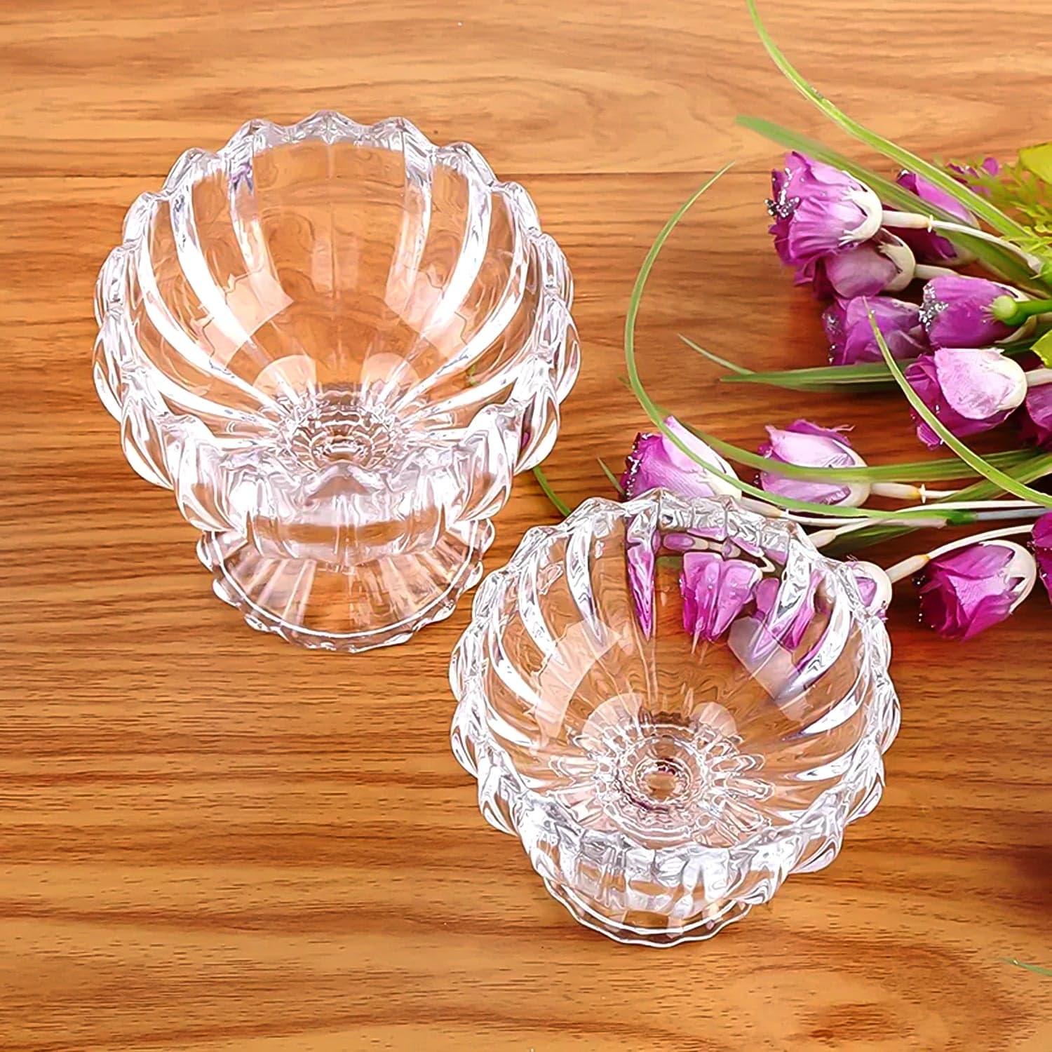 Glass Ice Cream Bowls Glass Dessert Cups for Sundae (6 pcs / 120ml) thumbnail 6