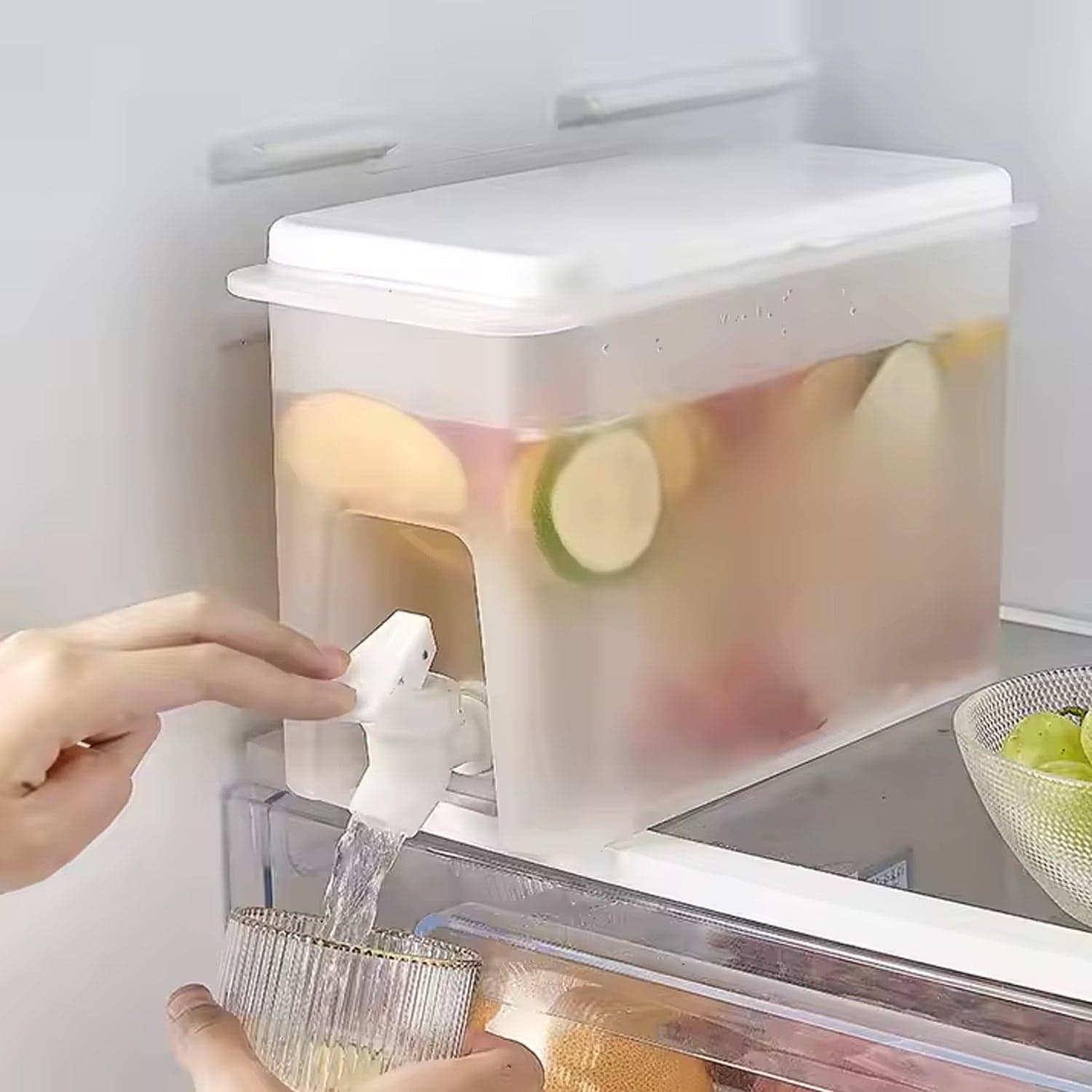 Drink Dispenser Portable Water Jug with Faucet (3.5 Ltr.) thumbnail 6