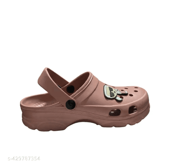 LifeO Comfortable Stylish fashionable Clogs For Women (Brown ) thumbnail 3