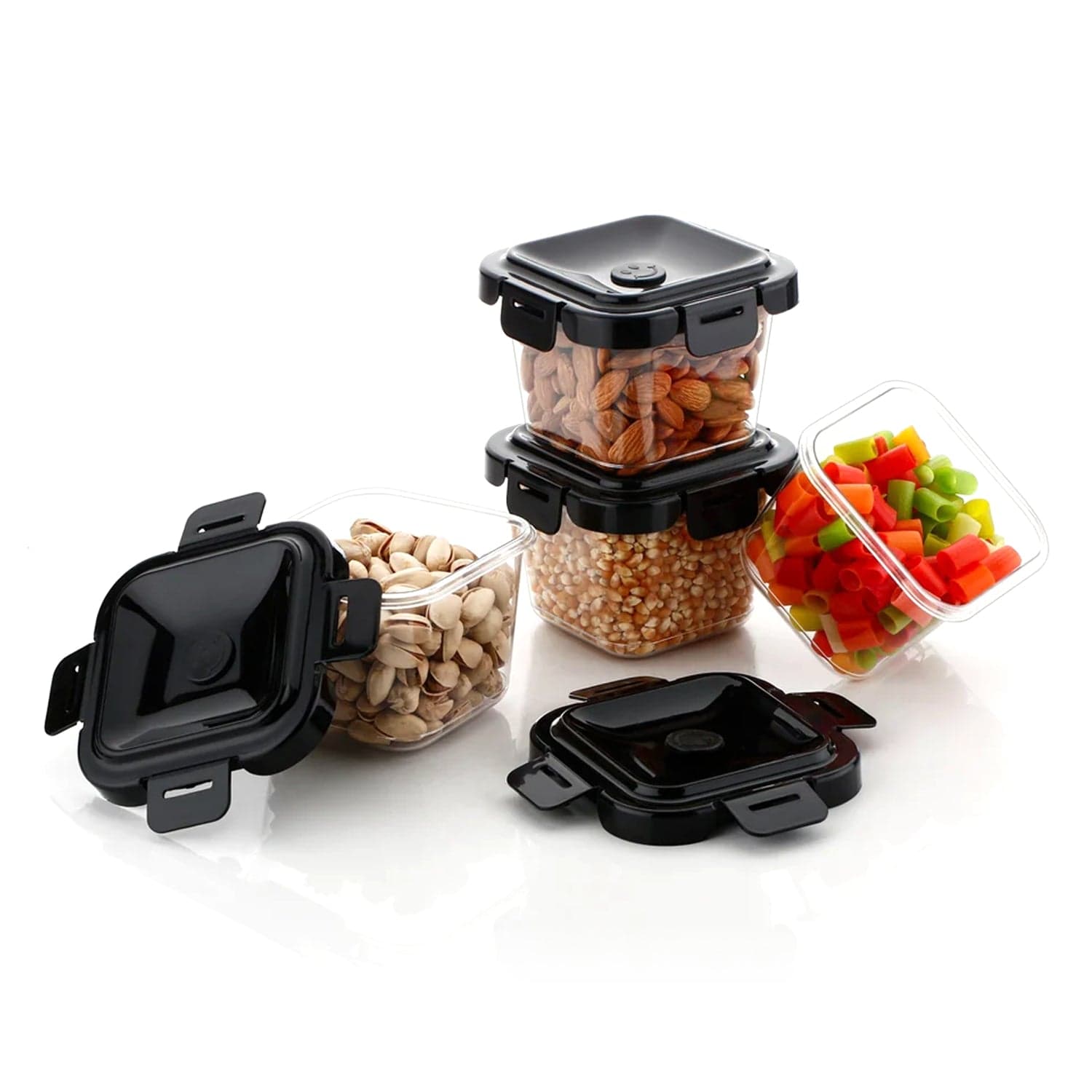 Plastic Food Storage Containers with Lid (4 Pcs Set / 500 ML) thumbnail 8