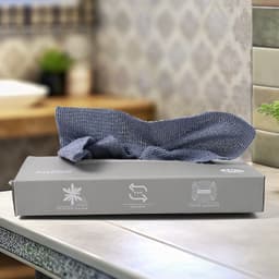 Reusable Cleaning Microfiber Towel (10 sheets, Dispenser Box)