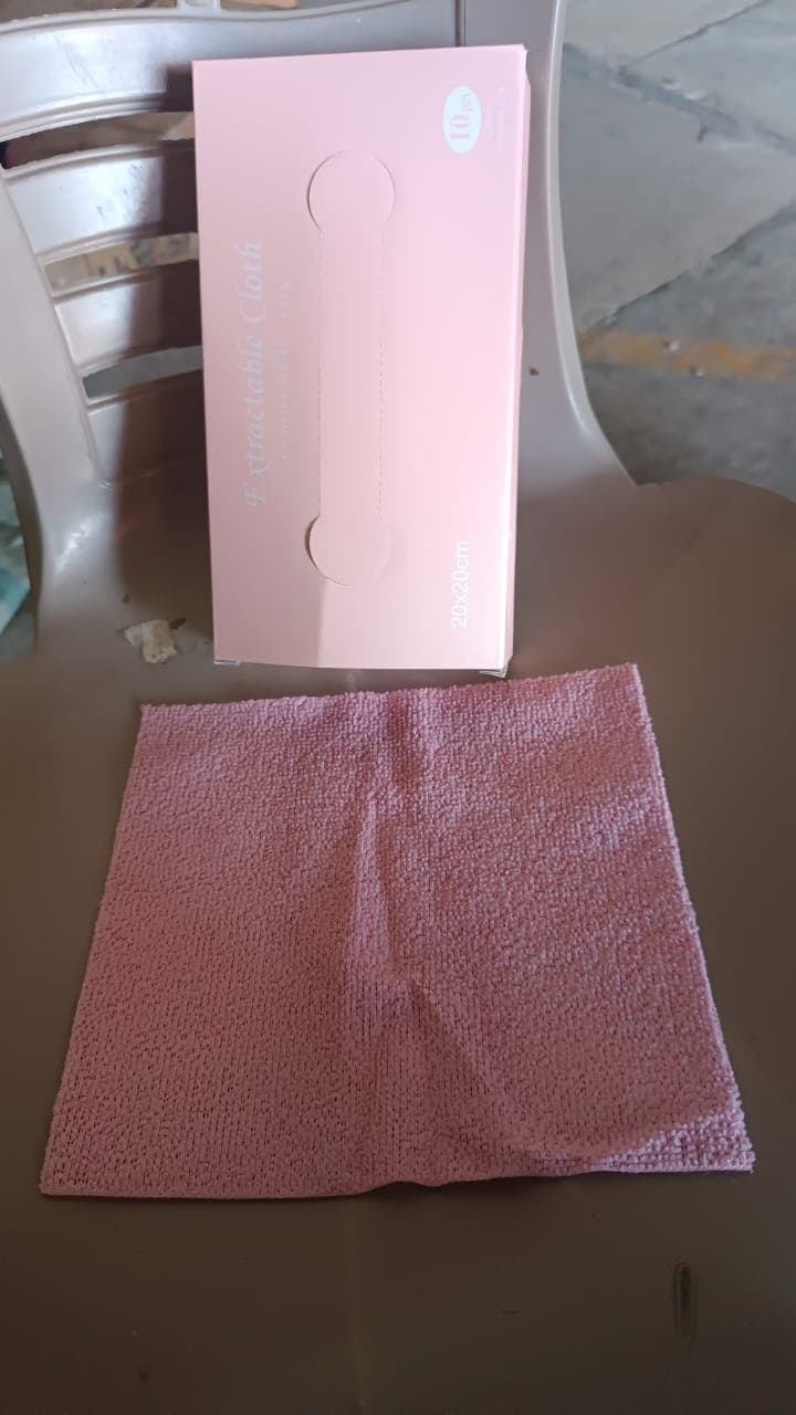 Reusable Cleaning Microfiber Towel (10 sheets, Dispenser Box) thumbnail 7