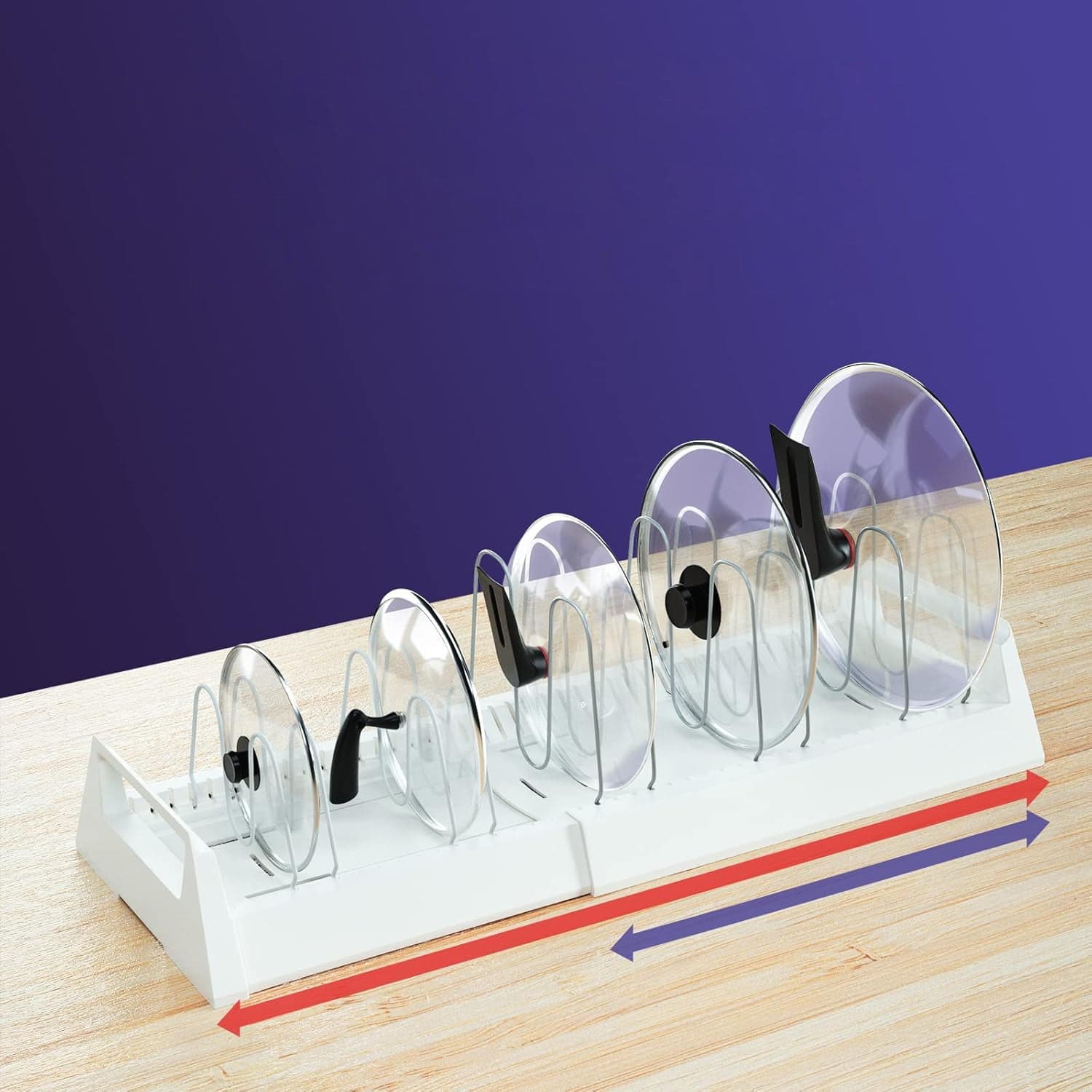 Pots and Pans Organizer Rack for Under Cabinet thumbnail 1