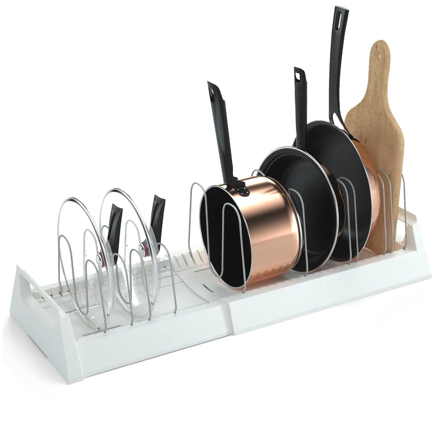 Pots and Pans Organizer Rack for Under Cabinet thumbnail 3
