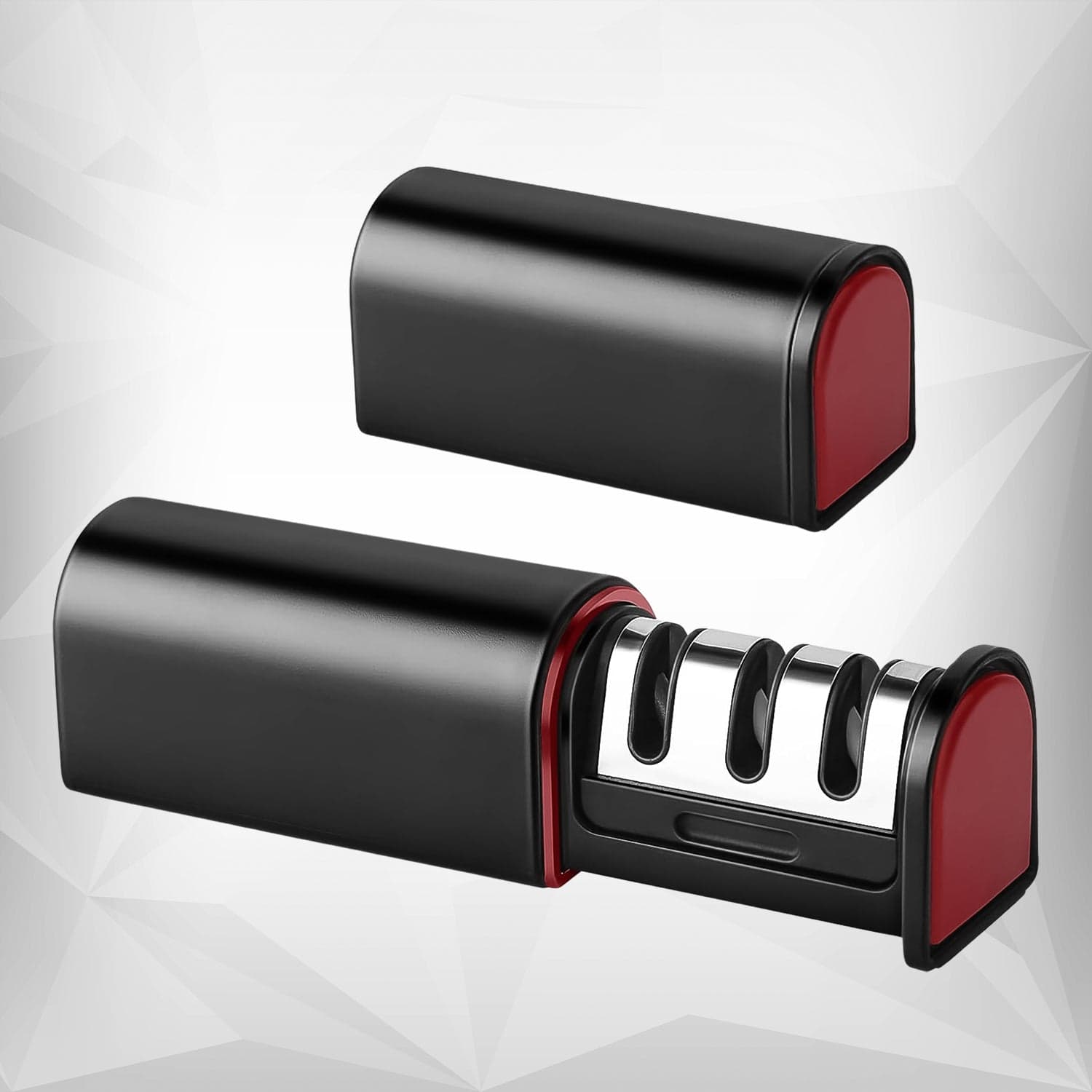 3-Stage Knife Sharpener, Knife grinder Three-sided blade for both water (1 Pc) thumbnail 1