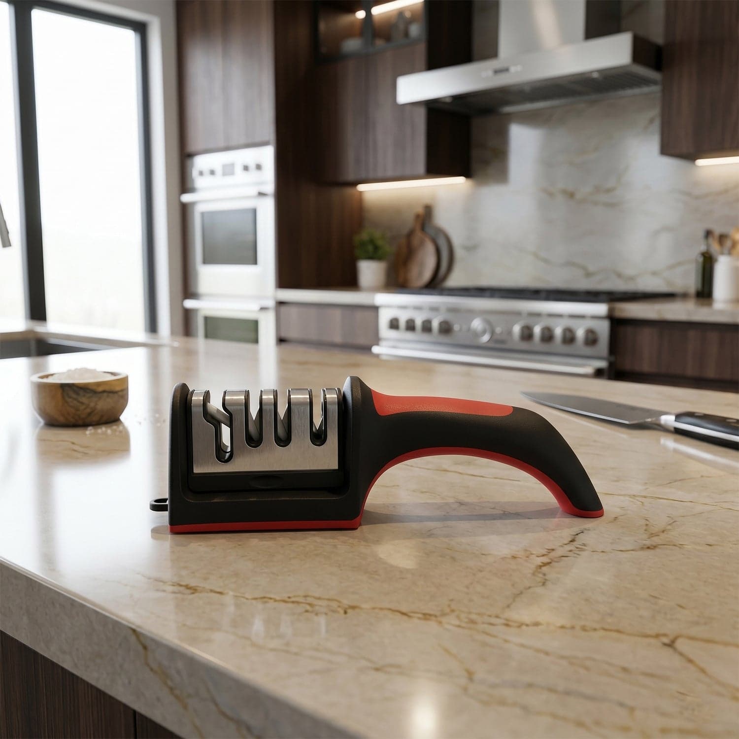 Manual Knife Sharpener the 4-Stage for Precise Blades and Scissors thumbnail 3