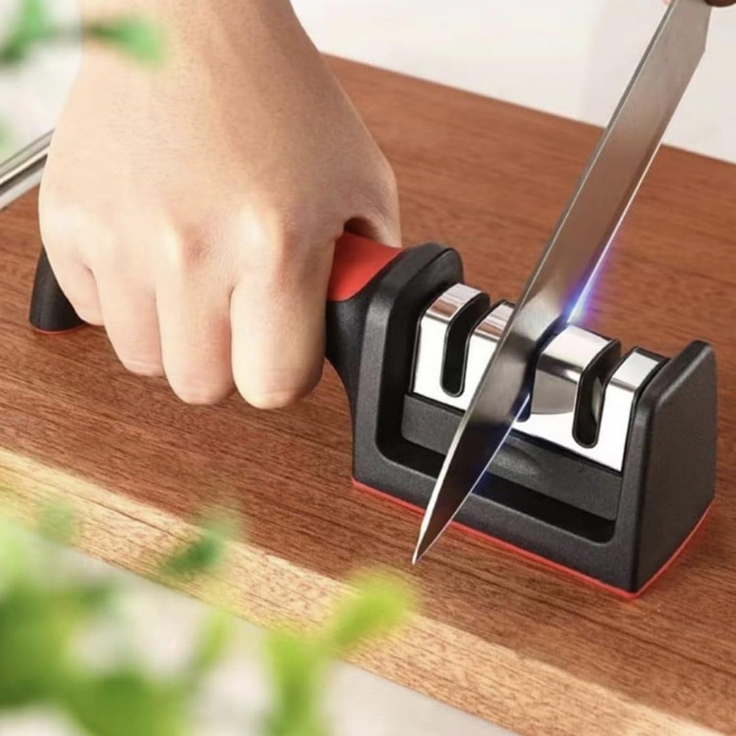 Manual Knife Sharpener the 4-Stage for Precise Blades and Scissors thumbnail 7