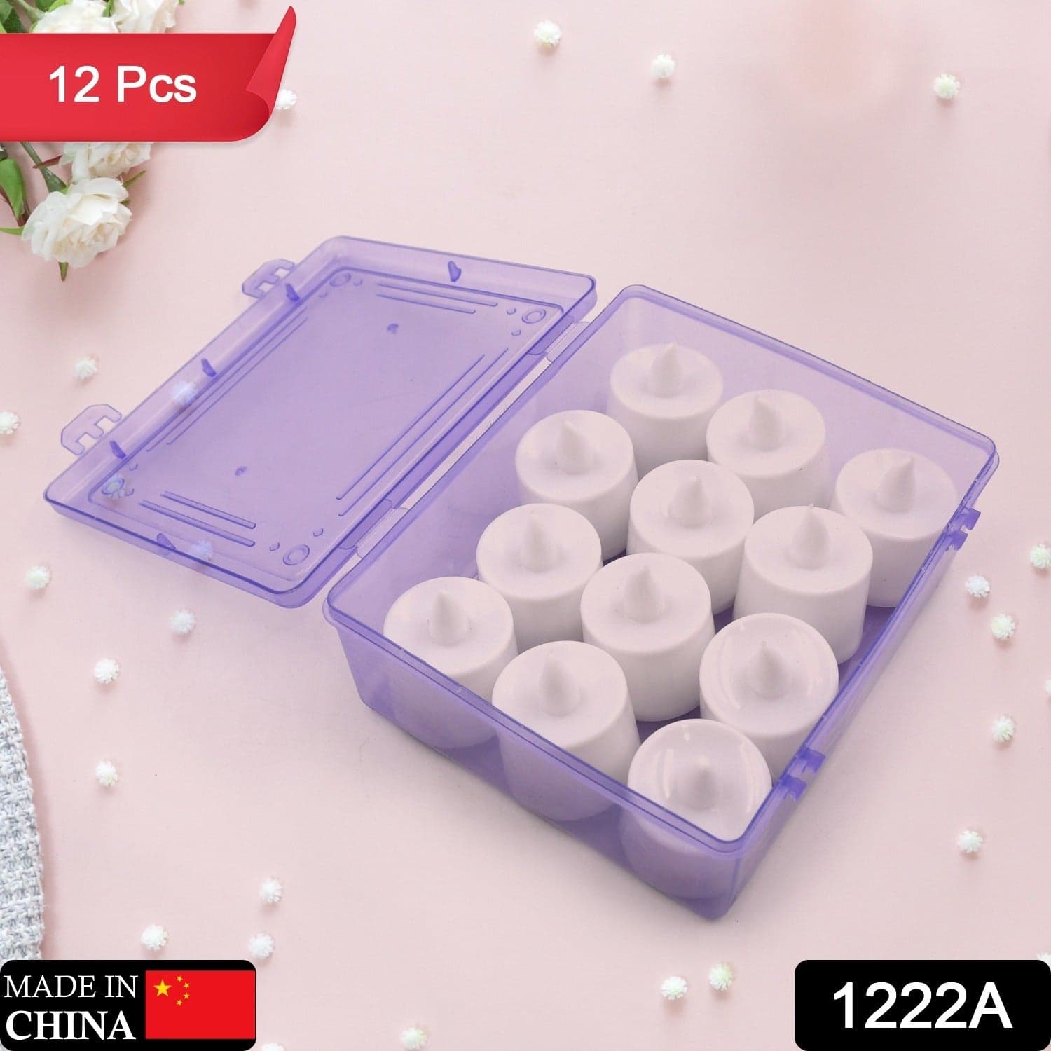 Festival Decorative - Led Tealight Candles | Battery Operated Candle Ideal For Party thumbnail 2