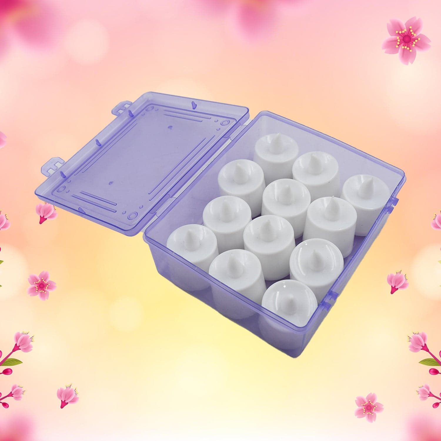 Festival Decorative - Led Tealight Candles | Battery Operated Candle Ideal For Party thumbnail 5
