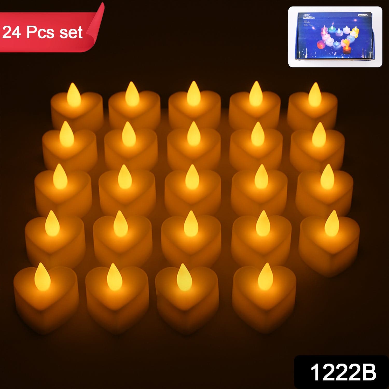 Festival Decorative Led Tealight Candles Of Battery Operated For Party thumbnail 2