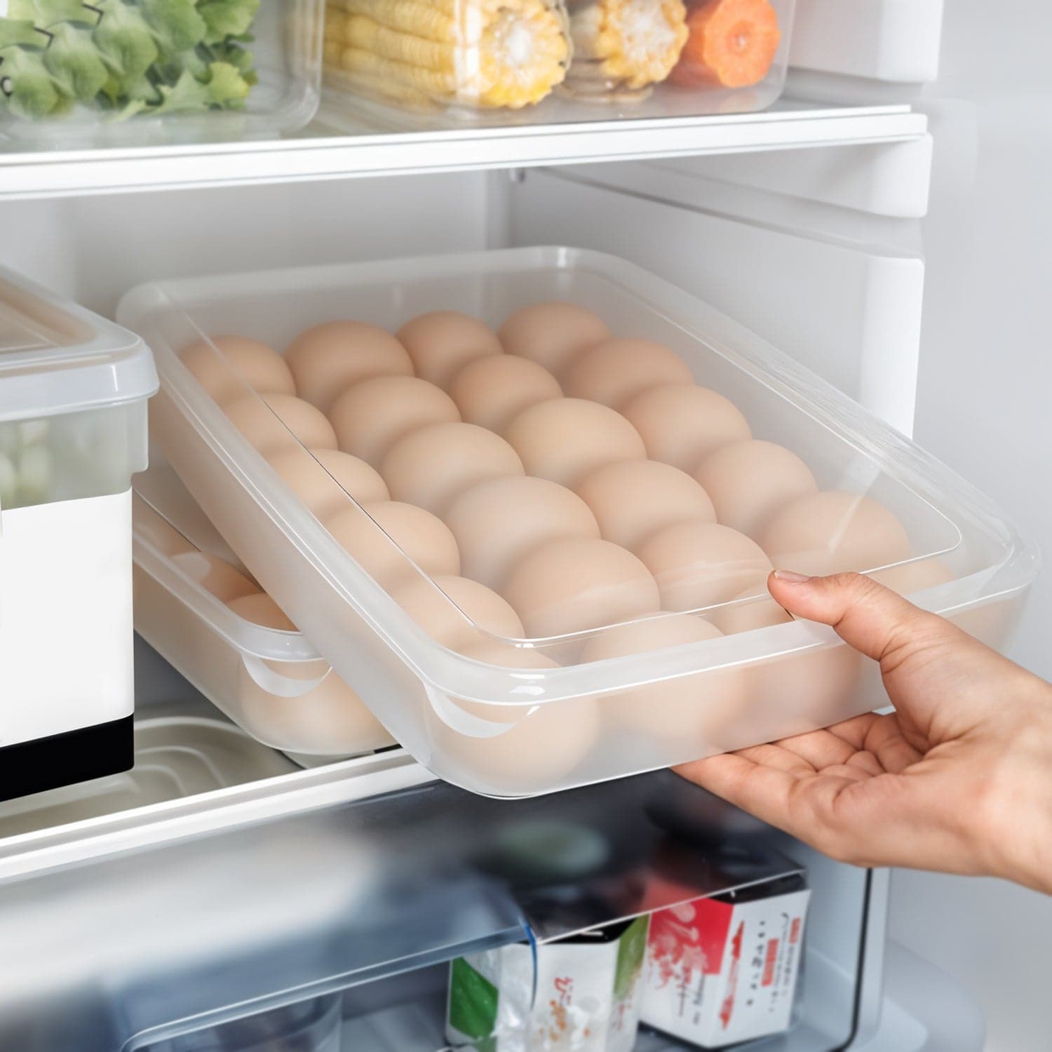 Plastic Egg 24 Grid Storage Container Holder thumbnail 5