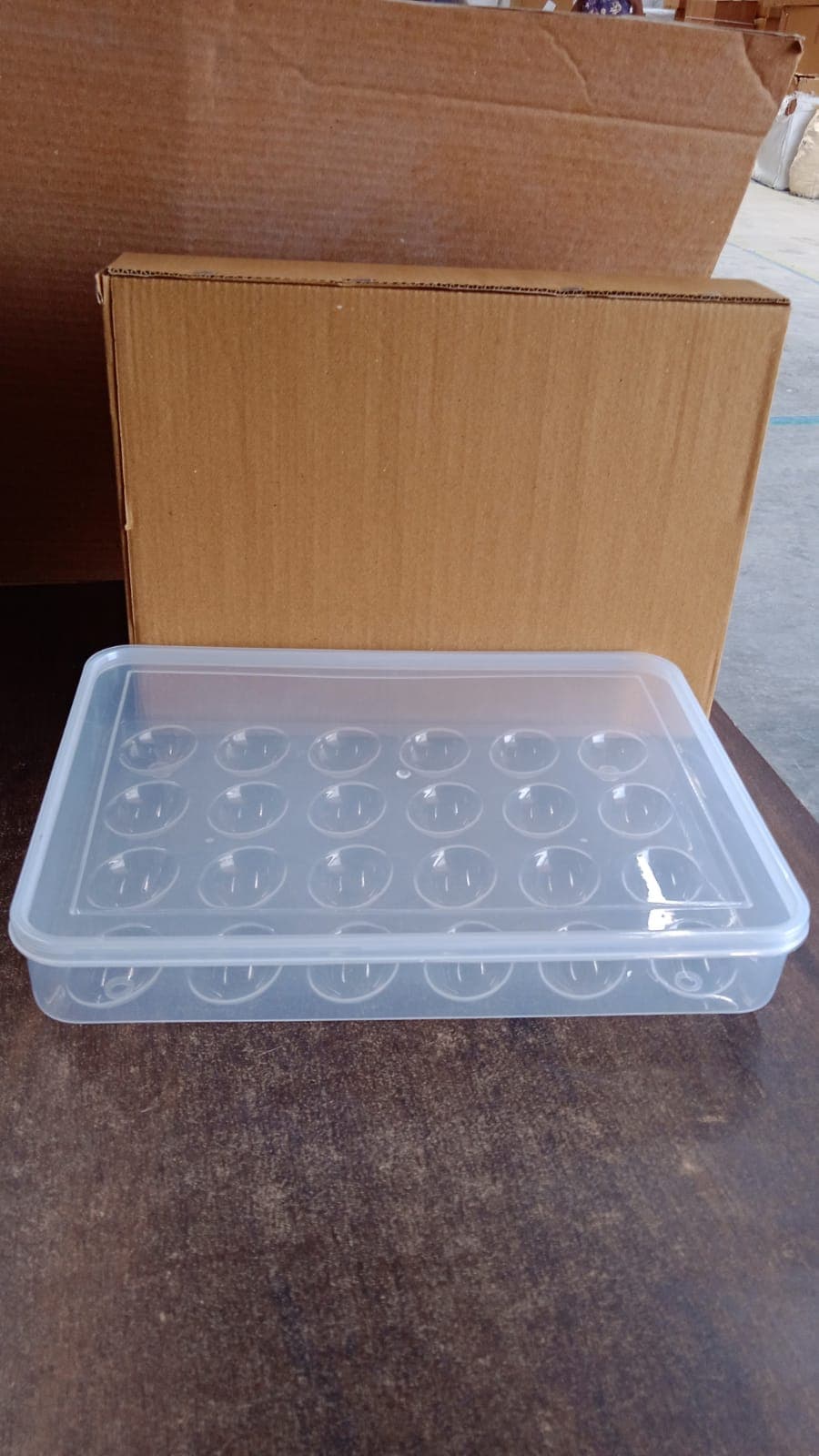 Plastic Egg 24 Grid Storage Container Holder thumbnail 7
