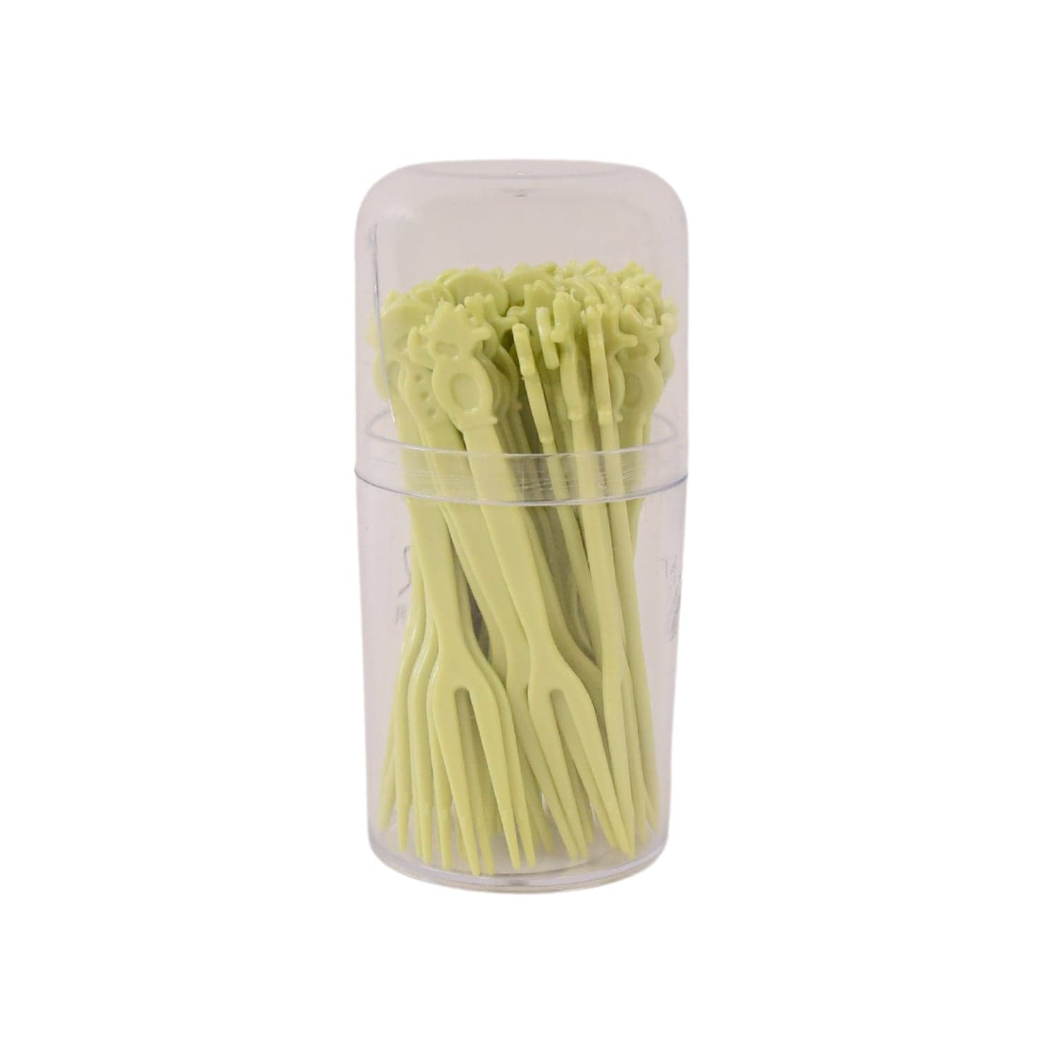 Plastic Fruit Forks Cake Dessert Forks Mini Forks (50 Pcs Set) thumbnail 5