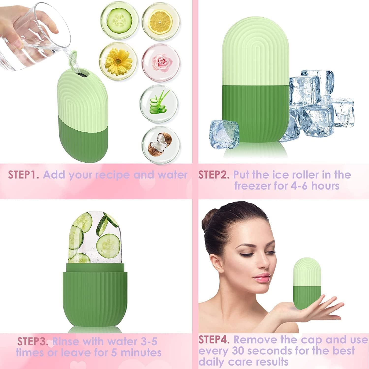 Beauty Ice Roller for Face & Eye Massager (Reusable, Loose) thumbnail 7