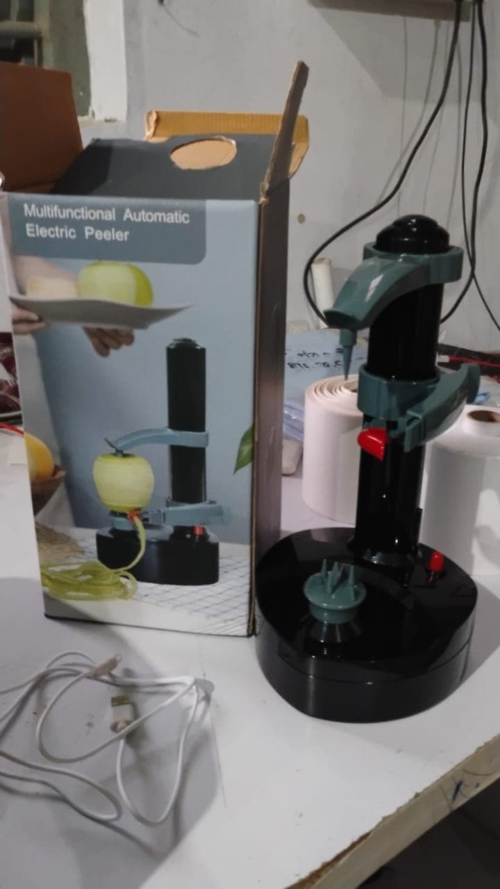 Multipurpose Electric Vegetable Fruit Peeler Automatic Potato Peeler (1 Pc) thumbnail 8