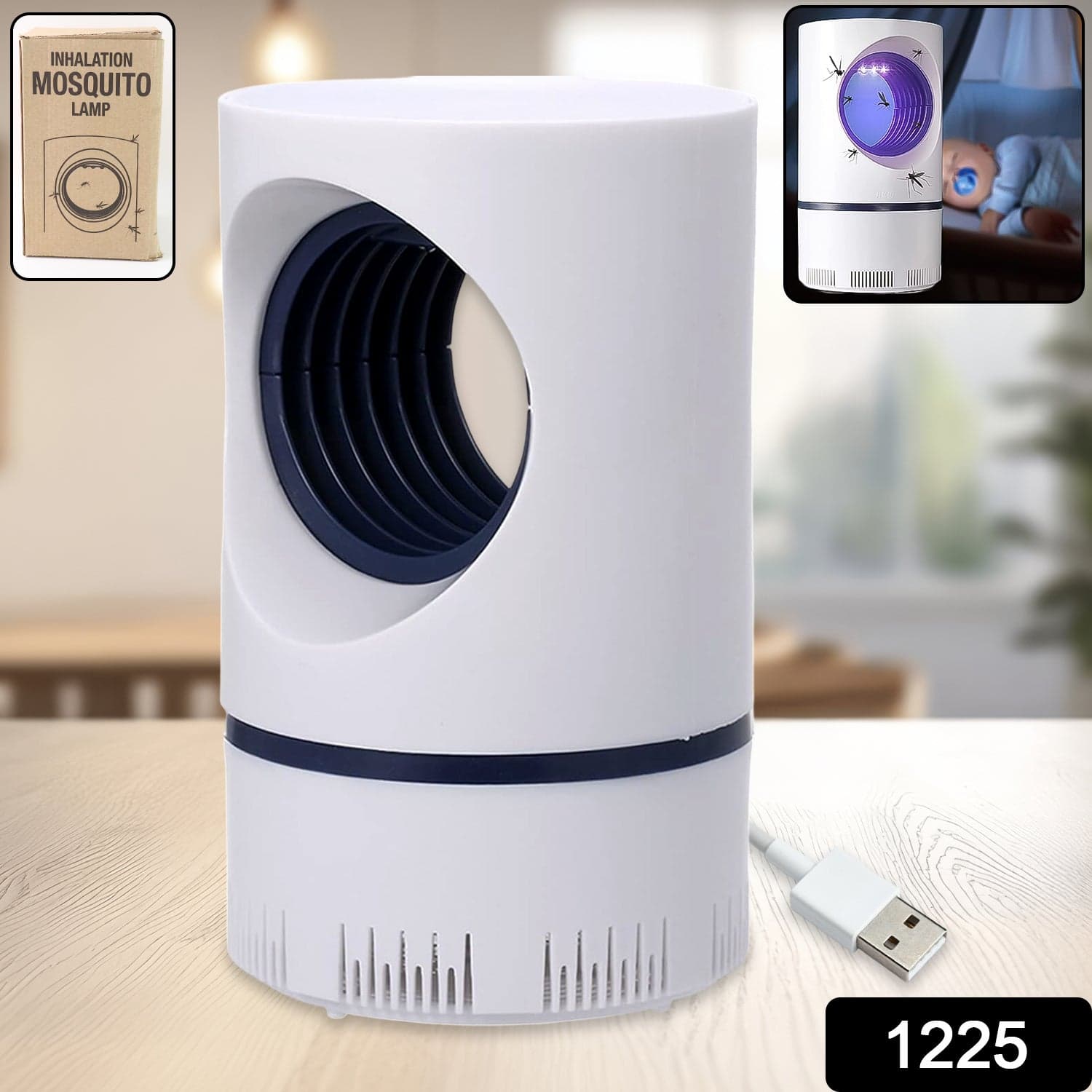 LED Electric Mosquito Killer Lamp for Home thumbnail 2