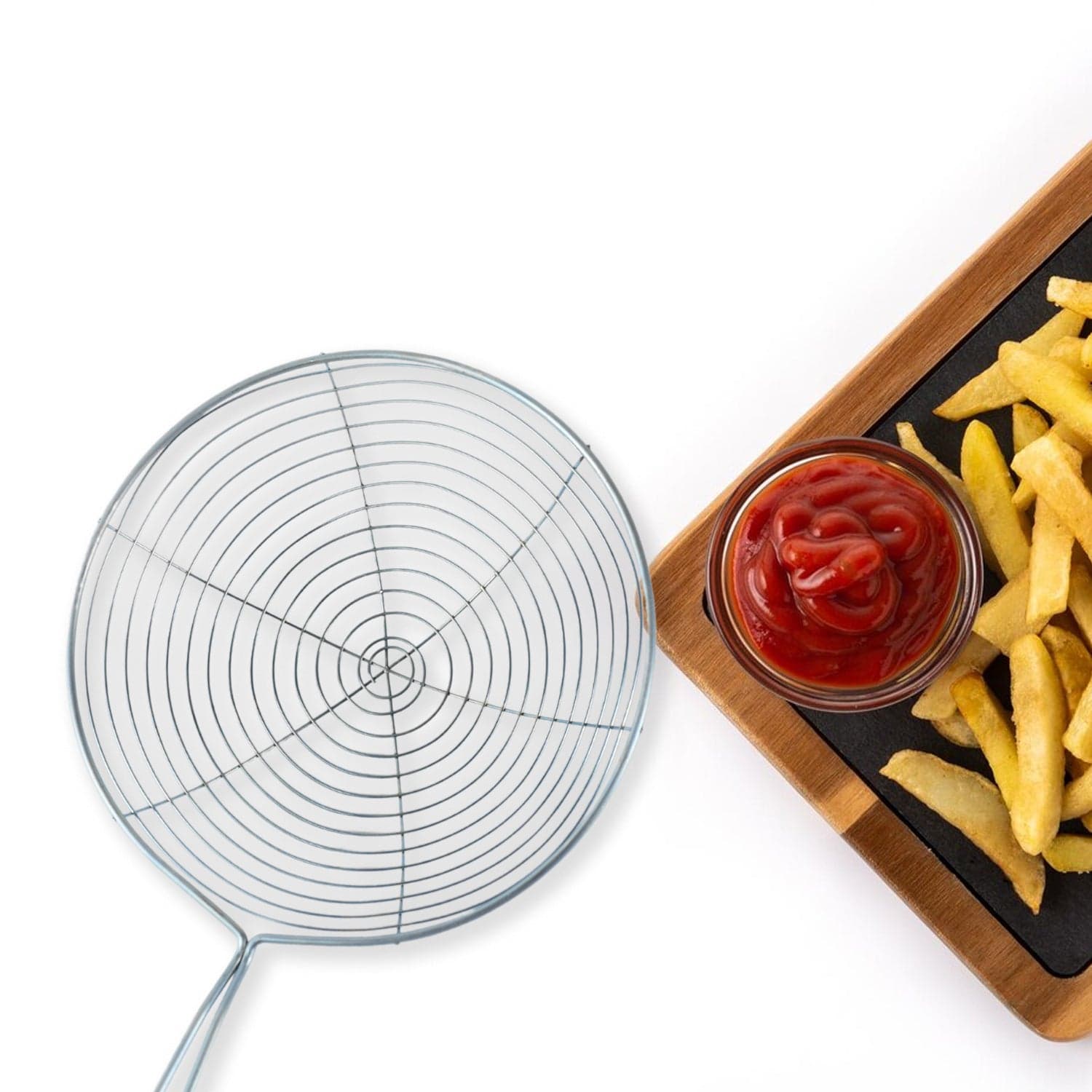 Stainless Steel Deep Fry Strainer thumbnail 4