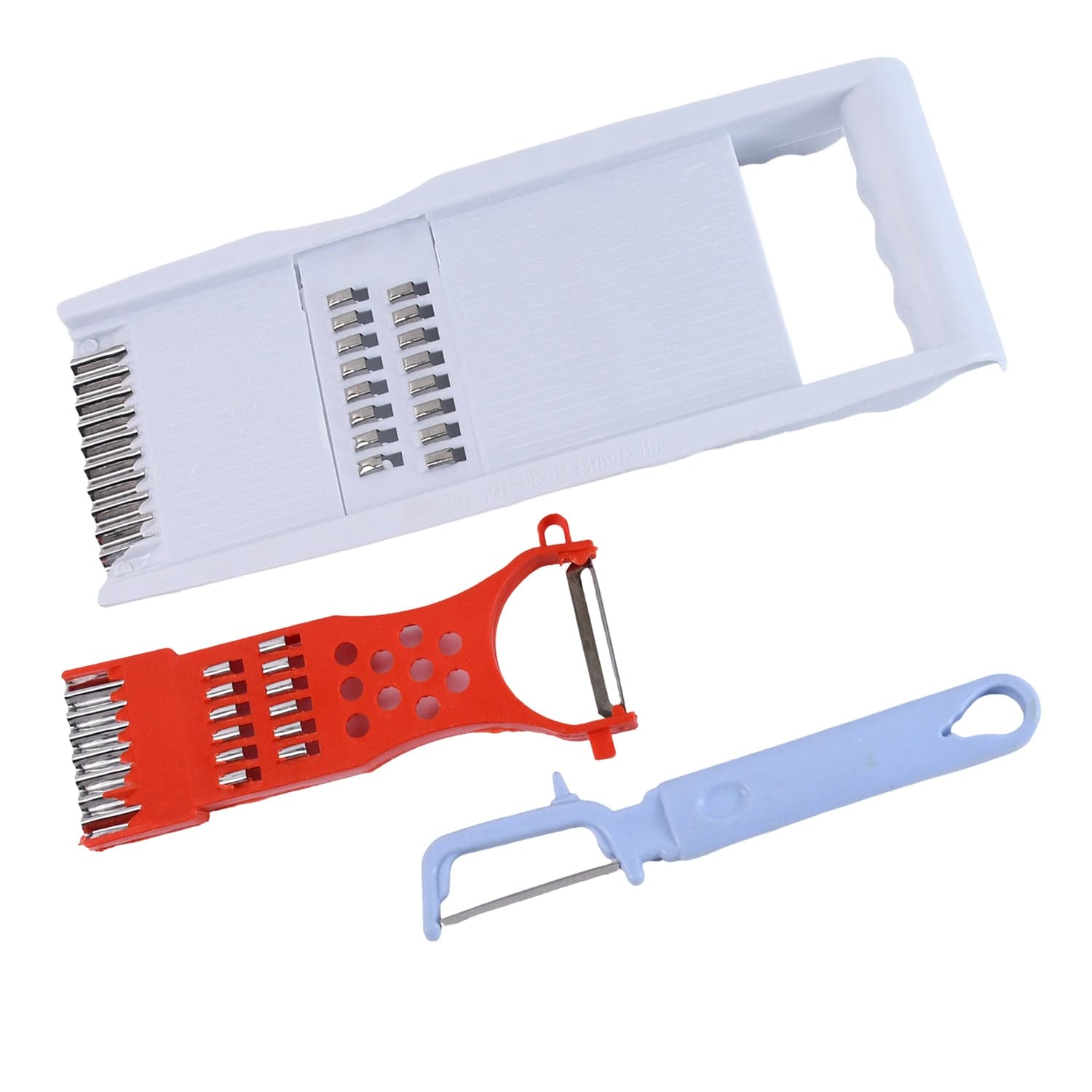 3 in 1 Kitchen Set: Grater Base, Slicing Attachment, and Peeler (3 Pcs Set) thumbnail 5