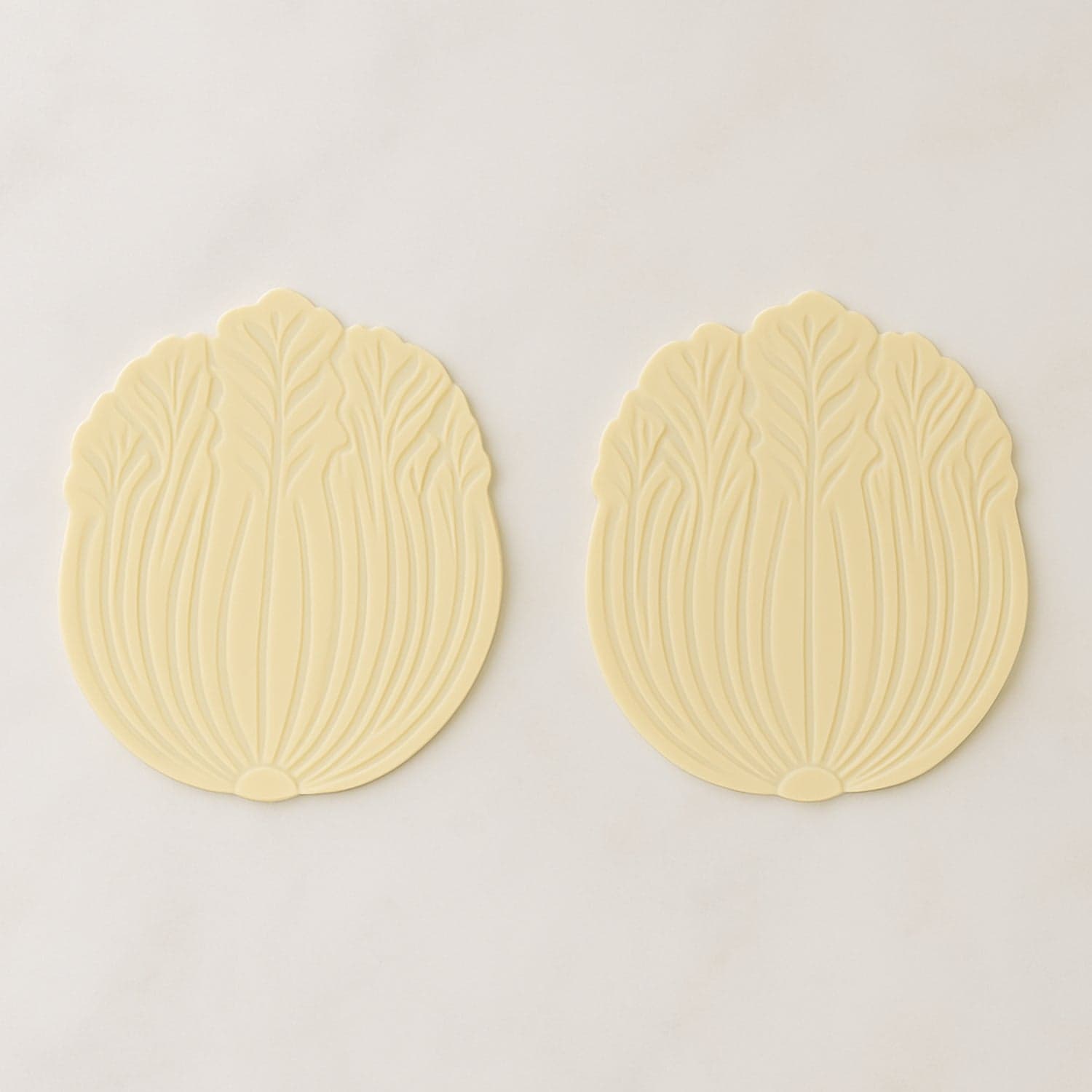 Silicone Leaf Design Coaster Set 2 Pc thumbnail 4