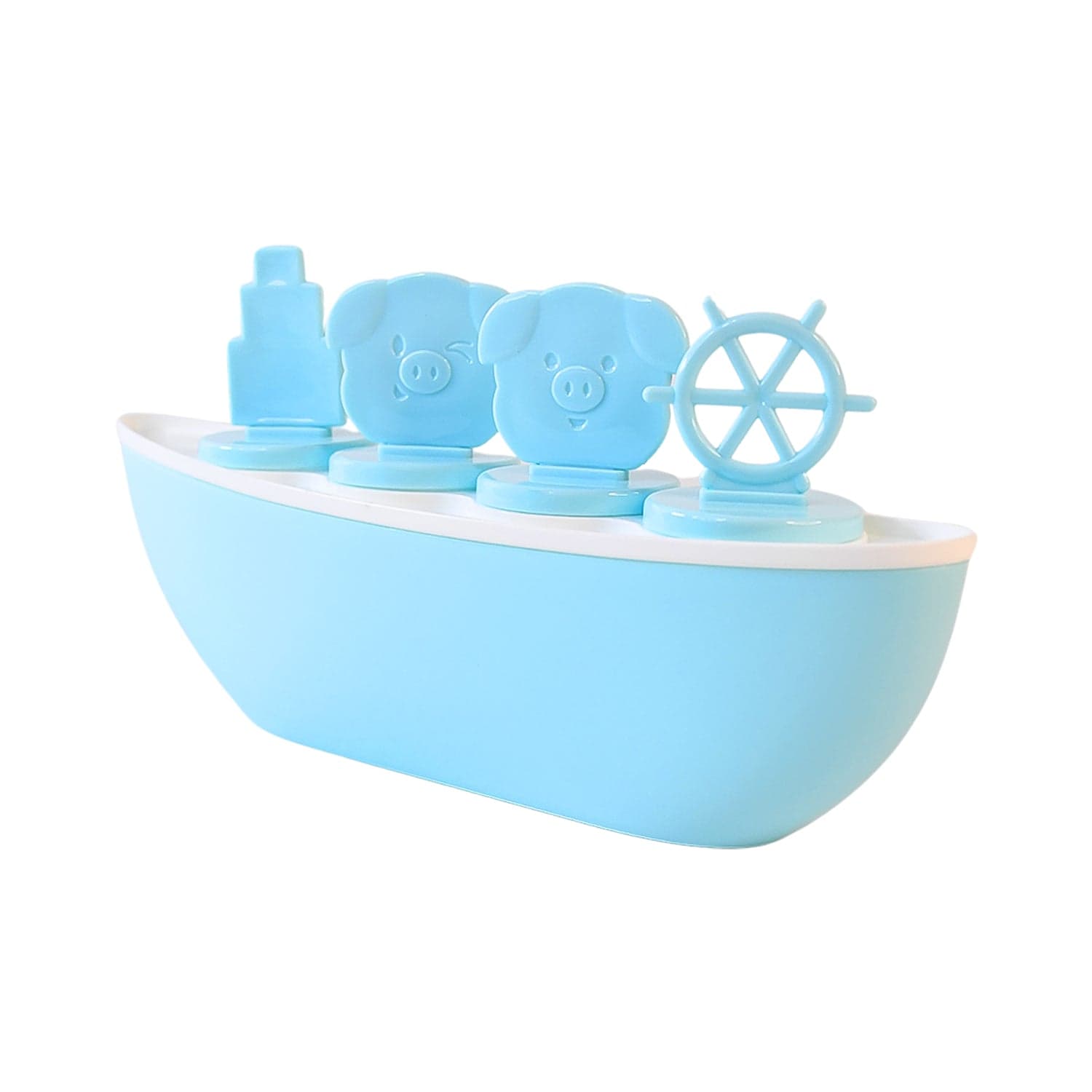 Creative Boat Shaped Ice Cream Mould With Cute Piggy thumbnail 4