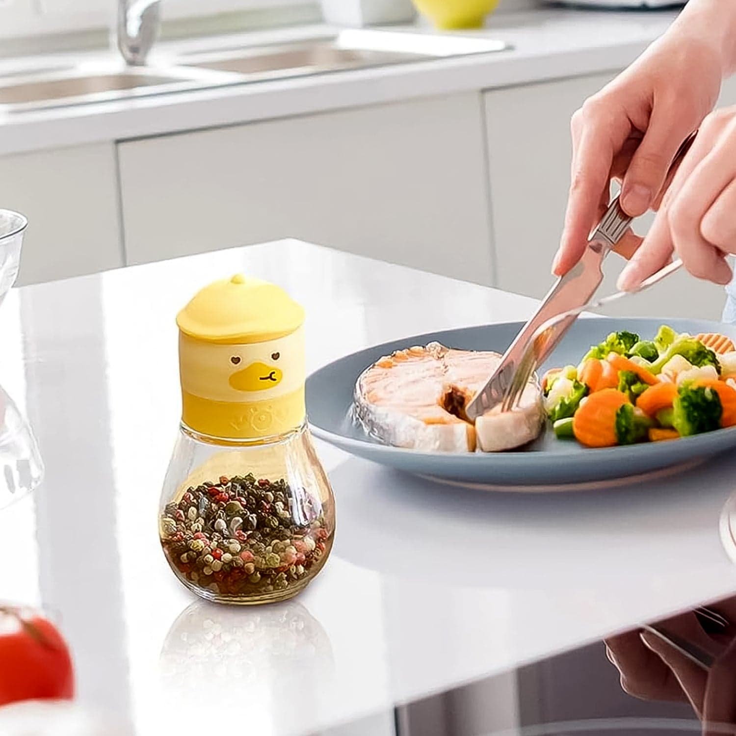 Duck Head Glass Spice Grinder 1 Pc thumbnail 5