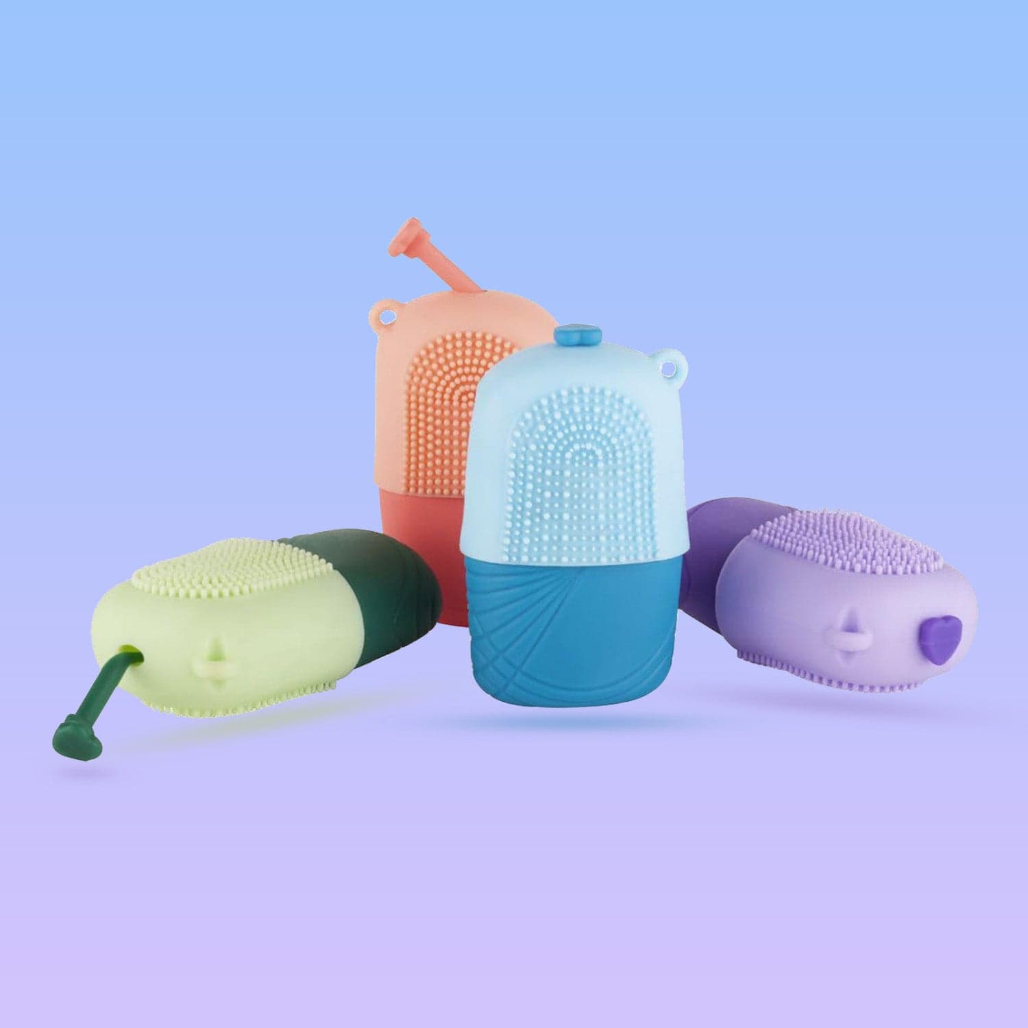 Ice Roller & Scrubber For Face | Face Massager | Reusable Silicone Facial Ice Roller For Glowing & Tighten Skin (1 Pc) thumbnail 7