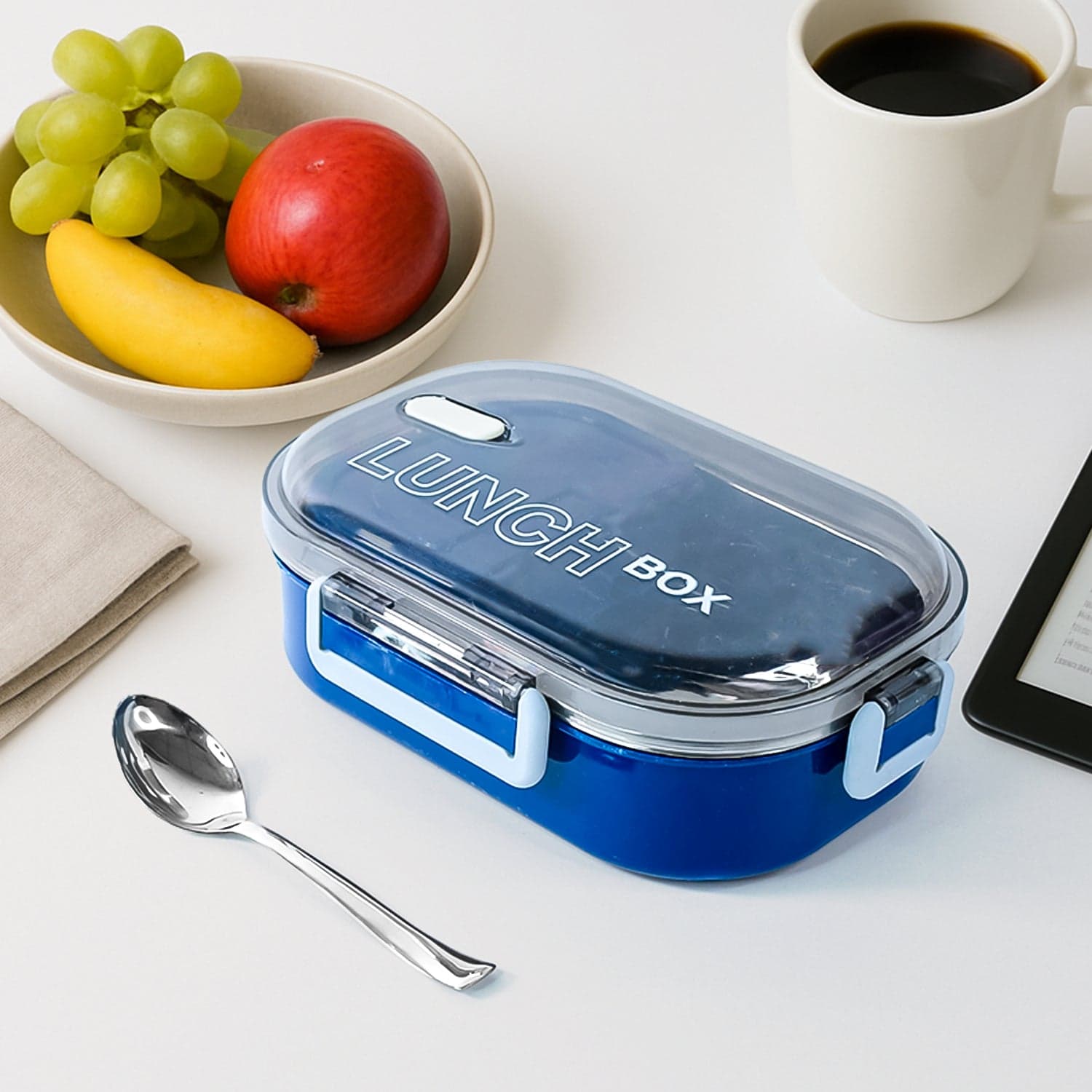 Home Chef Premium Airtight Steel Lunch Box thumbnail 5