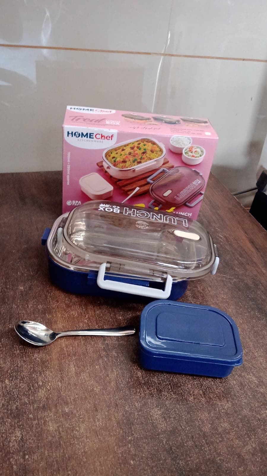 Home Chef Premium Airtight Steel Lunch Box thumbnail 6