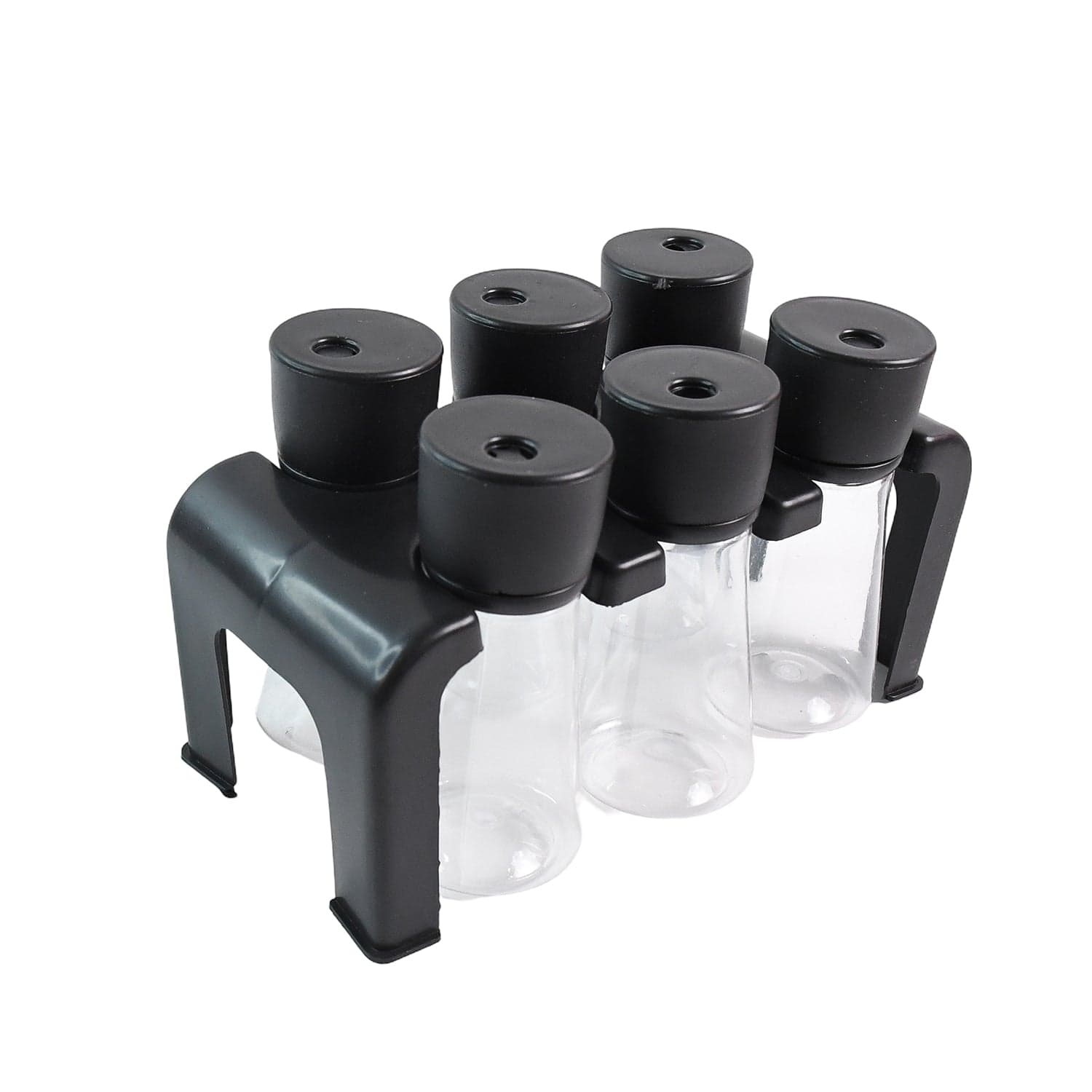 Plastic Spice Jar Set With Stand thumbnail 4