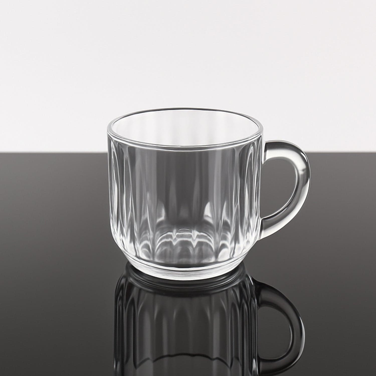 Unbreakable Transparent Plastic Tea Cups Set Of 6 Pc thumbnail 3