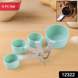 Measuring Cup Set With Stainless Steel Handles 4 Piece