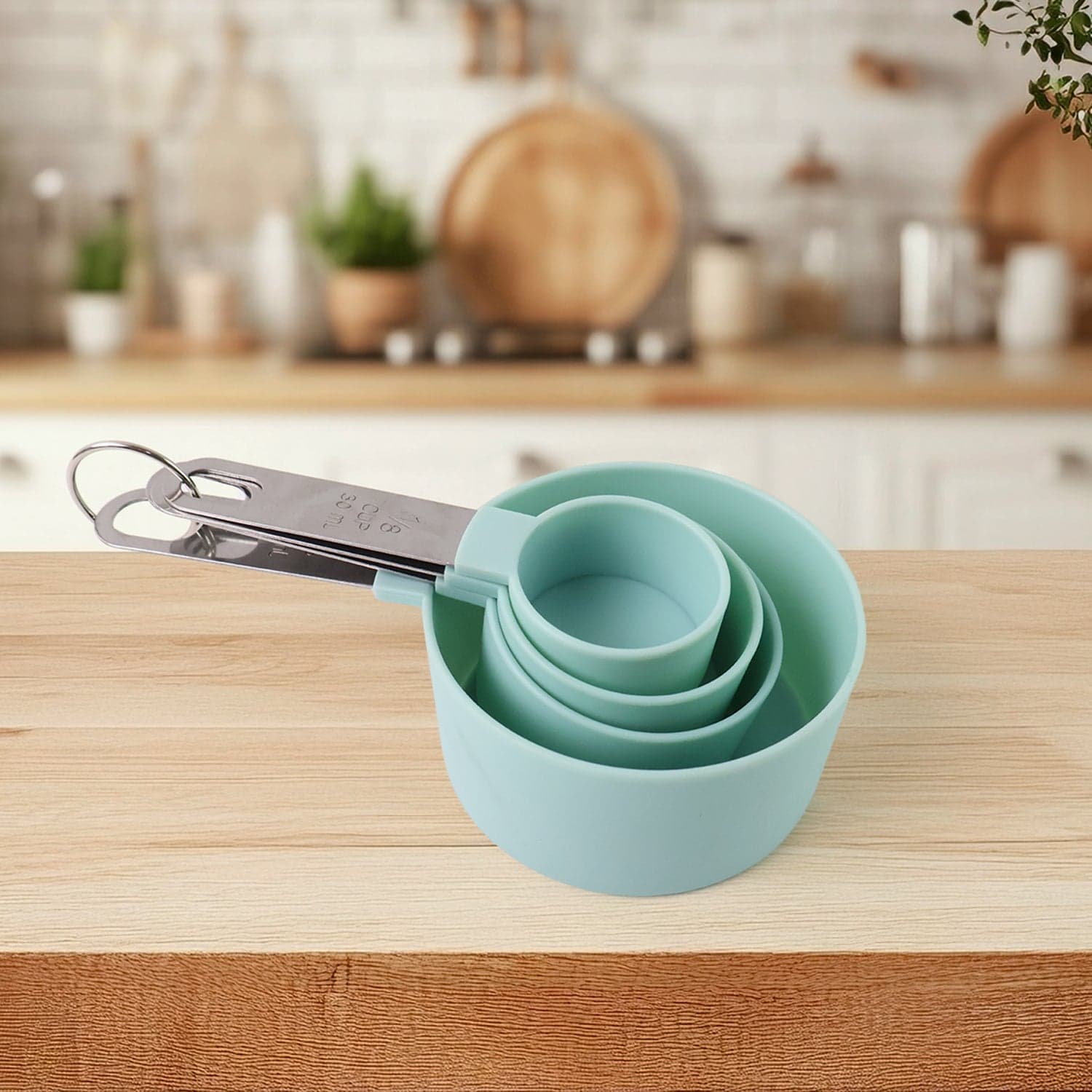 Measuring Cup Set With Stainless Steel Handles 4 Piece thumbnail 6
