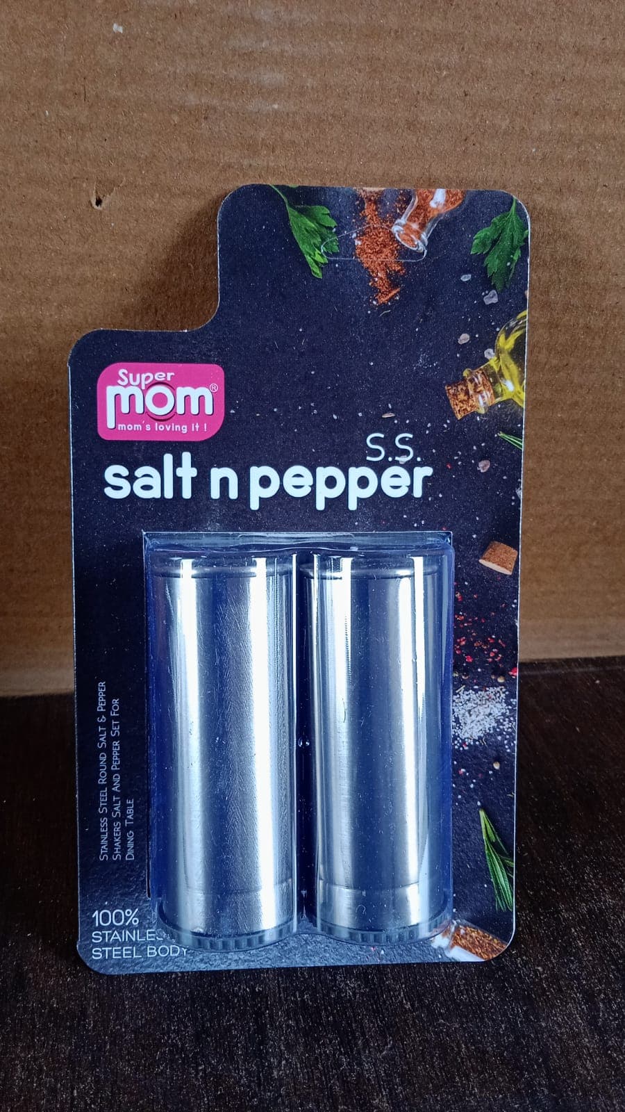 Stainless Steel Salt And Pepper Shaker Set 2 Pc thumbnail 7