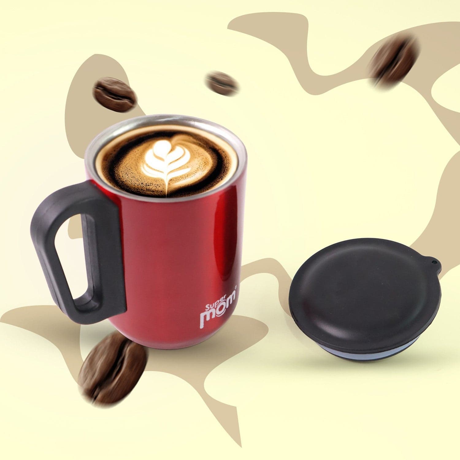 Stainless Steel Metallic Coffee Mug Approx 300Ml 1 Pc thumbnail 2