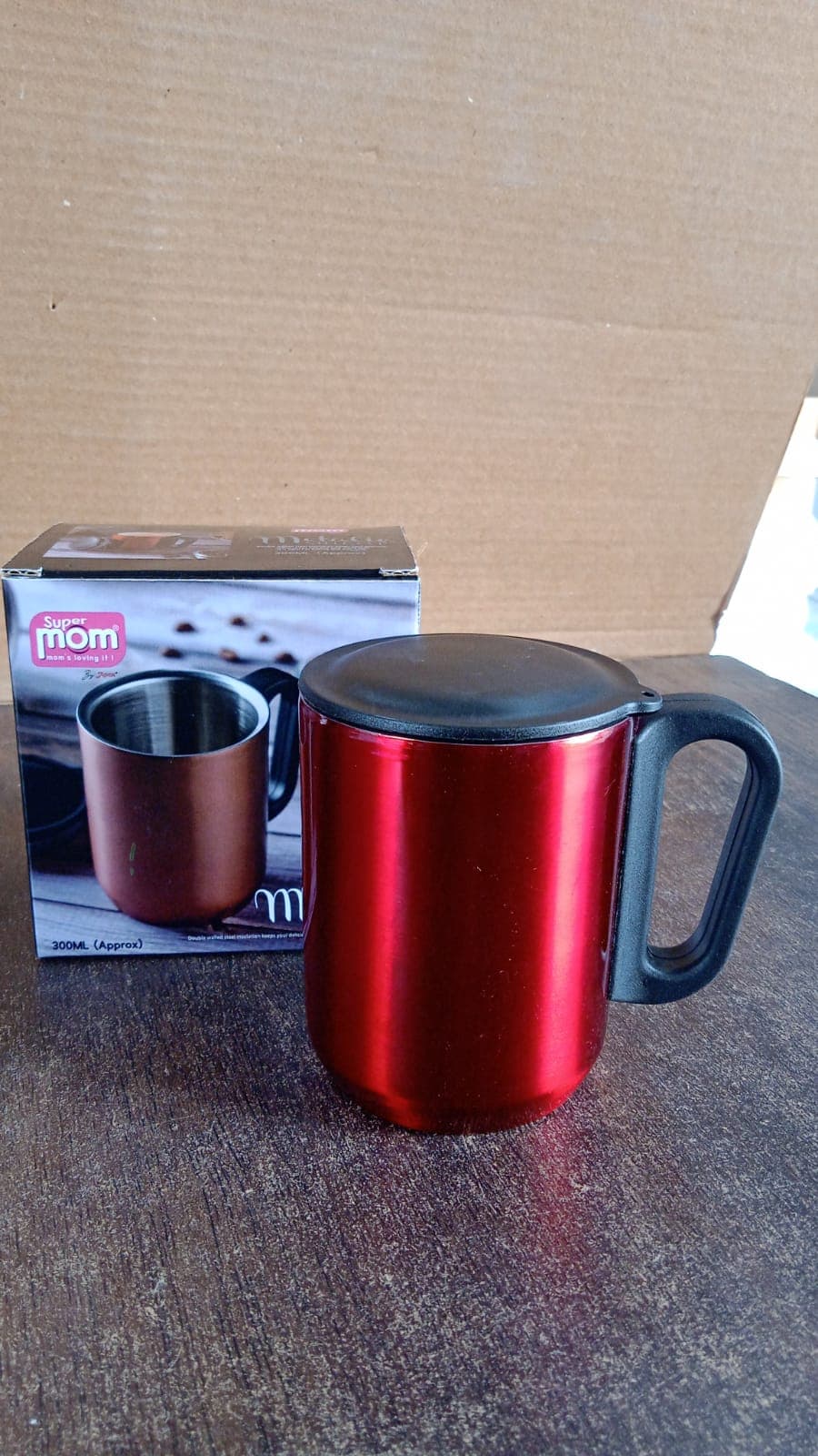 Stainless Steel Metallic Coffee Mug Approx 300Ml 1 Pc thumbnail 7
