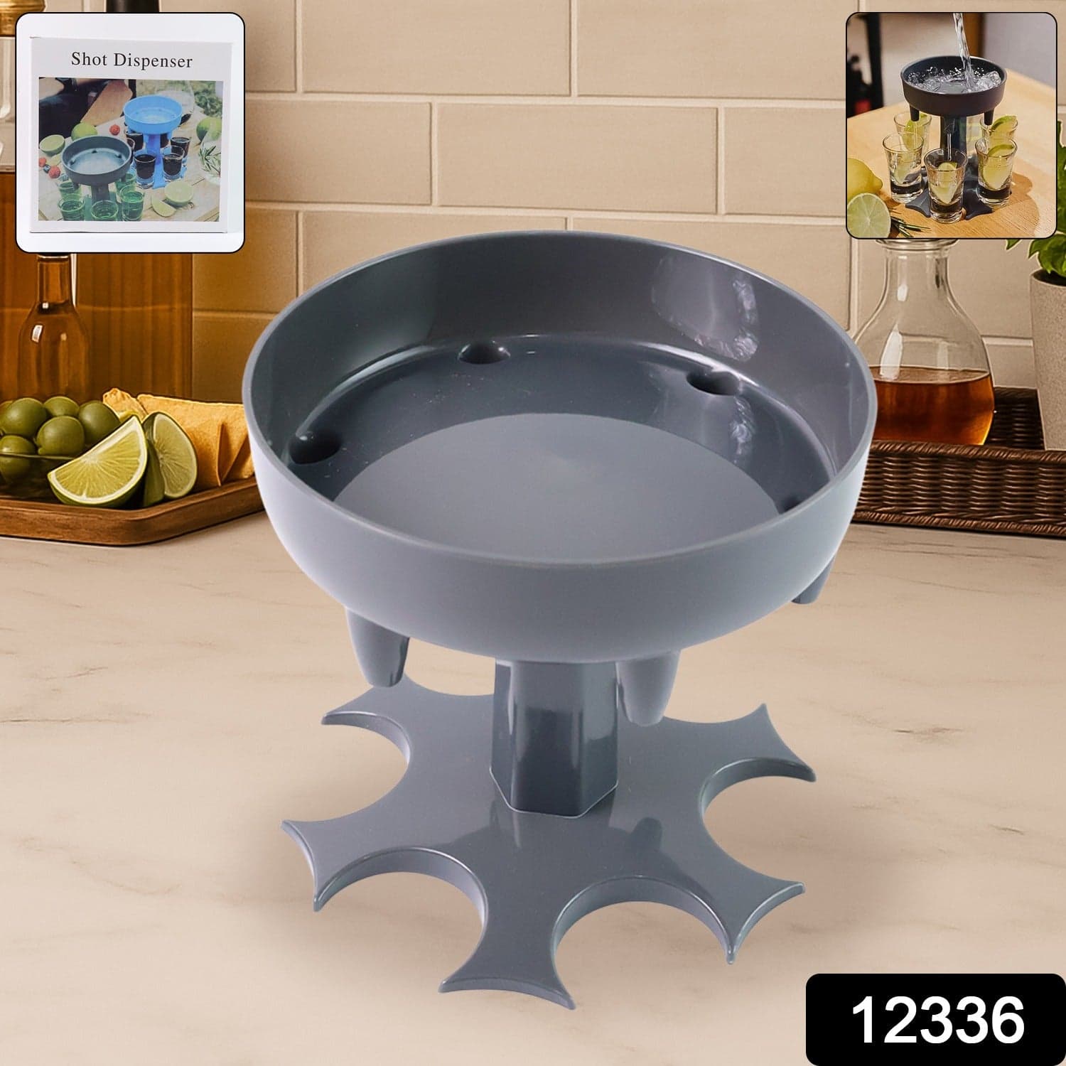 6 Port Drink Dispenser Stand 1 Pc thumbnail 1