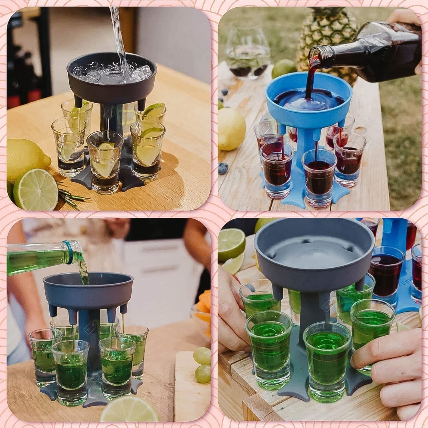 6 Port Drink Dispenser Stand 1 Pc thumbnail 5
