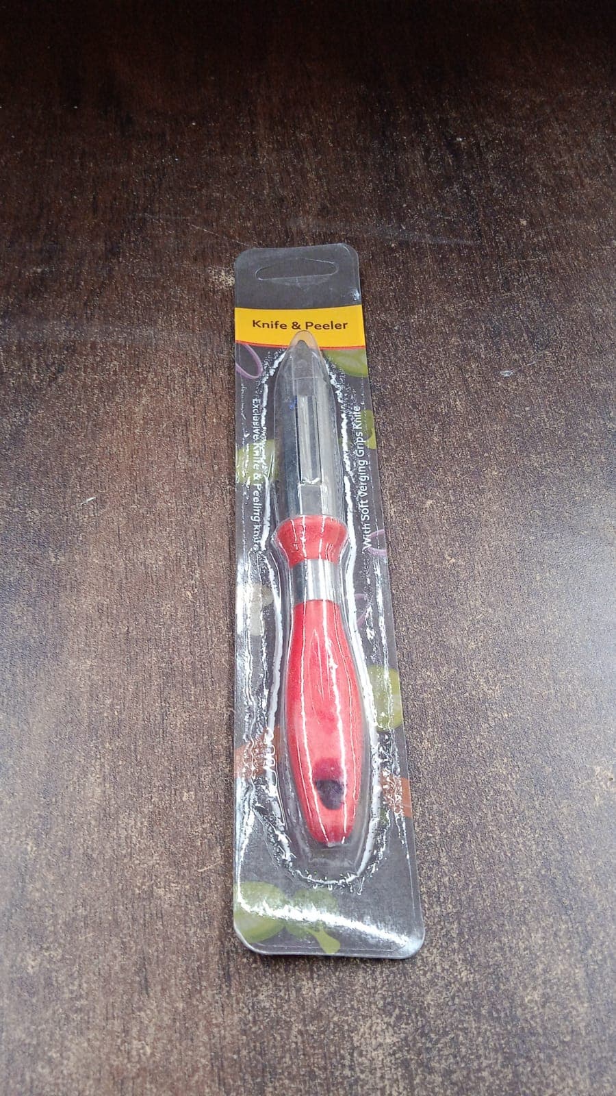 Multipurpose 2 In 1 Stainless Steel Knife Peeler 1 Pc thumbnail 7