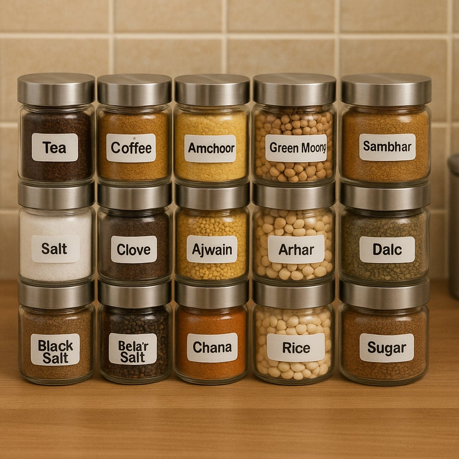 Kitchen Spice Jar Label Sticker Sheet 1 Sheet thumbnail 7