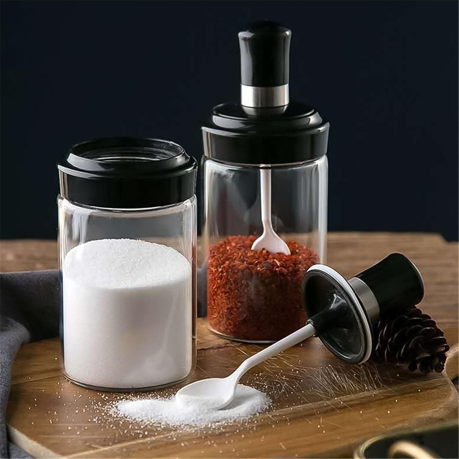 Glass Spice Jar 250Ml thumbnail 5