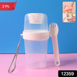 Salad Cup Lunch Container N Fork