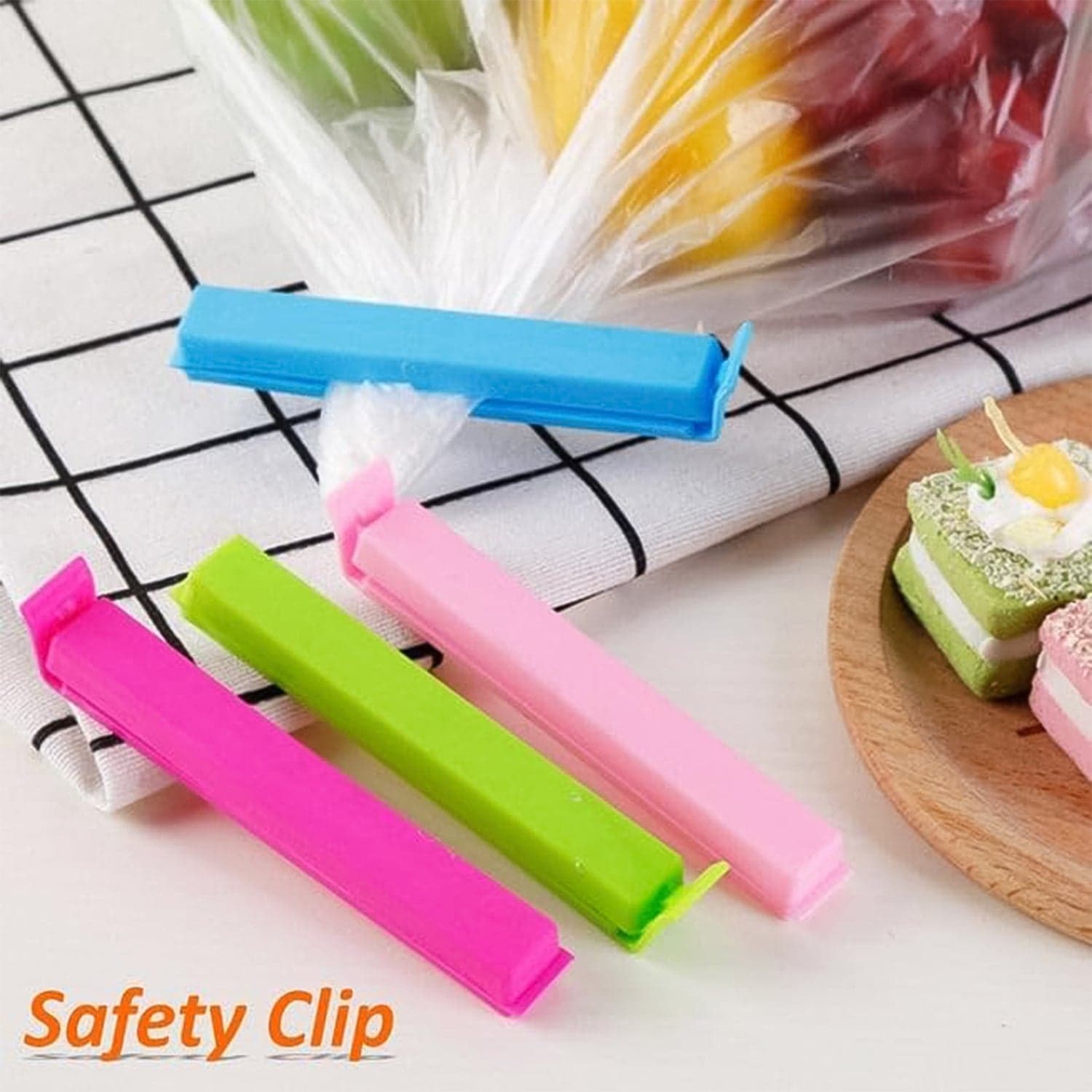 Multipurpose Plastic Pouch Sealer Clips 18 Pc thumbnail 5