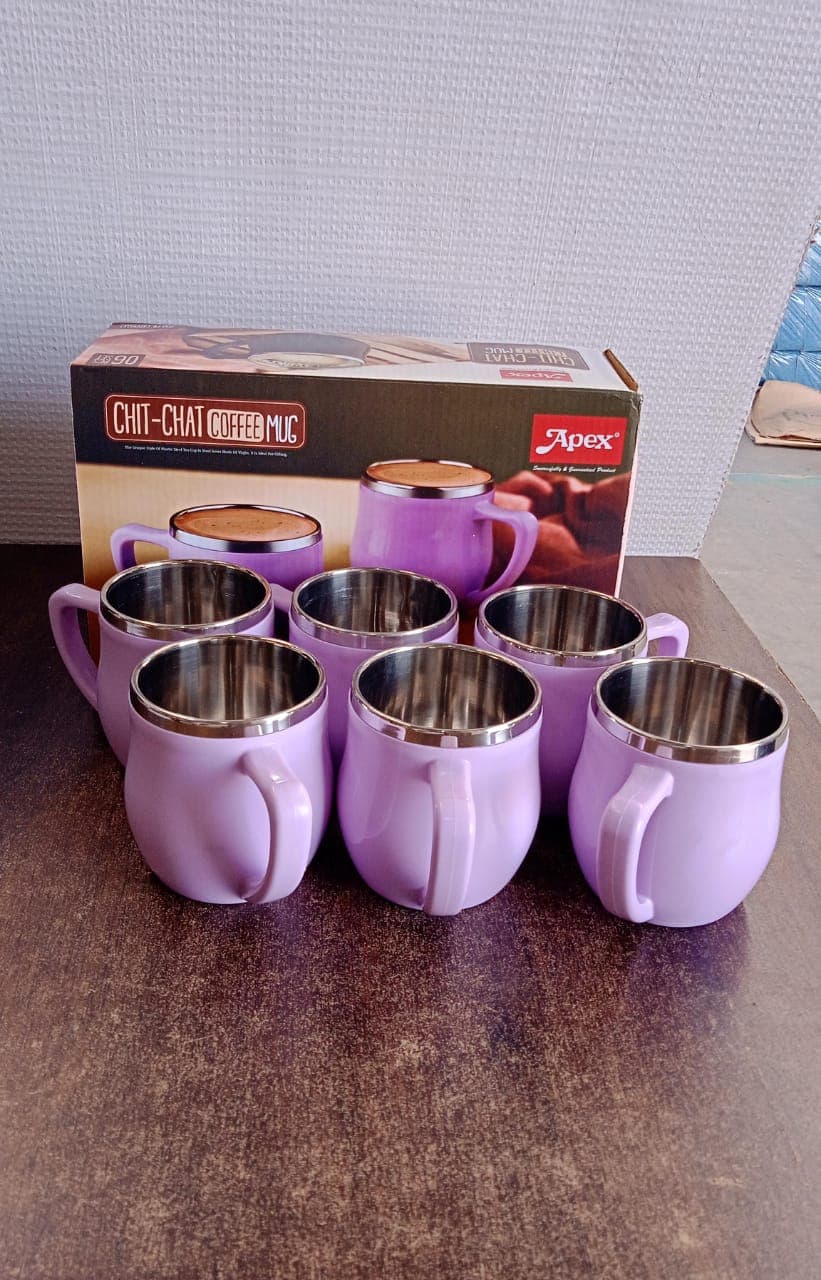Apex Chit Chat Tea Cup 6Pc thumbnail 6