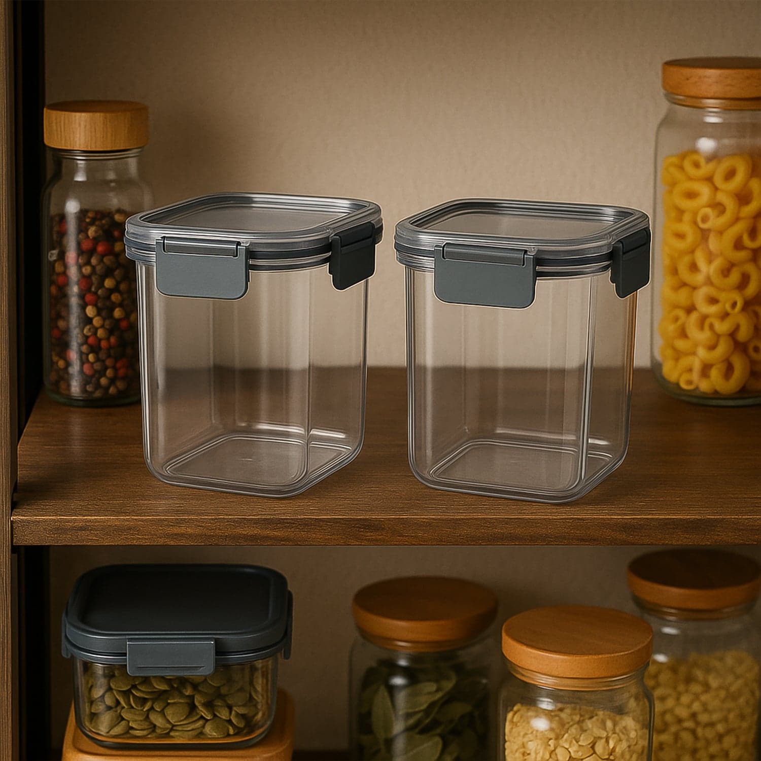 Apex Press N Lock Containers 2Pc 900Ml thumbnail 2