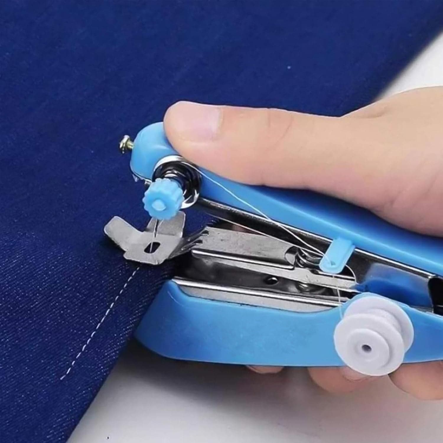 Handy Portable Mini Sewing Stapler Machine for Garment & Cloth thumbnail 4