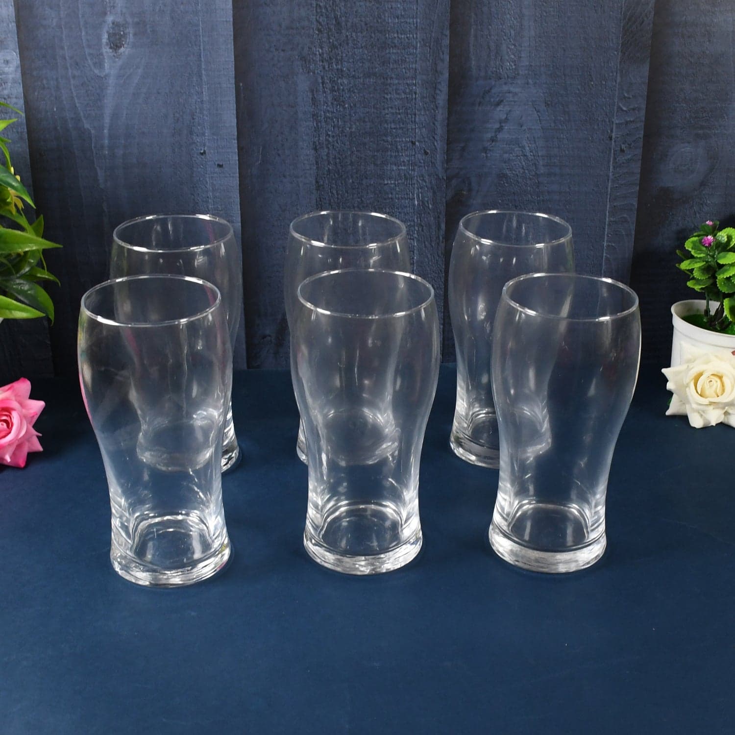 Juice water Glass Tumbler Pure Glass (6 Pcs Set) thumbnail 1