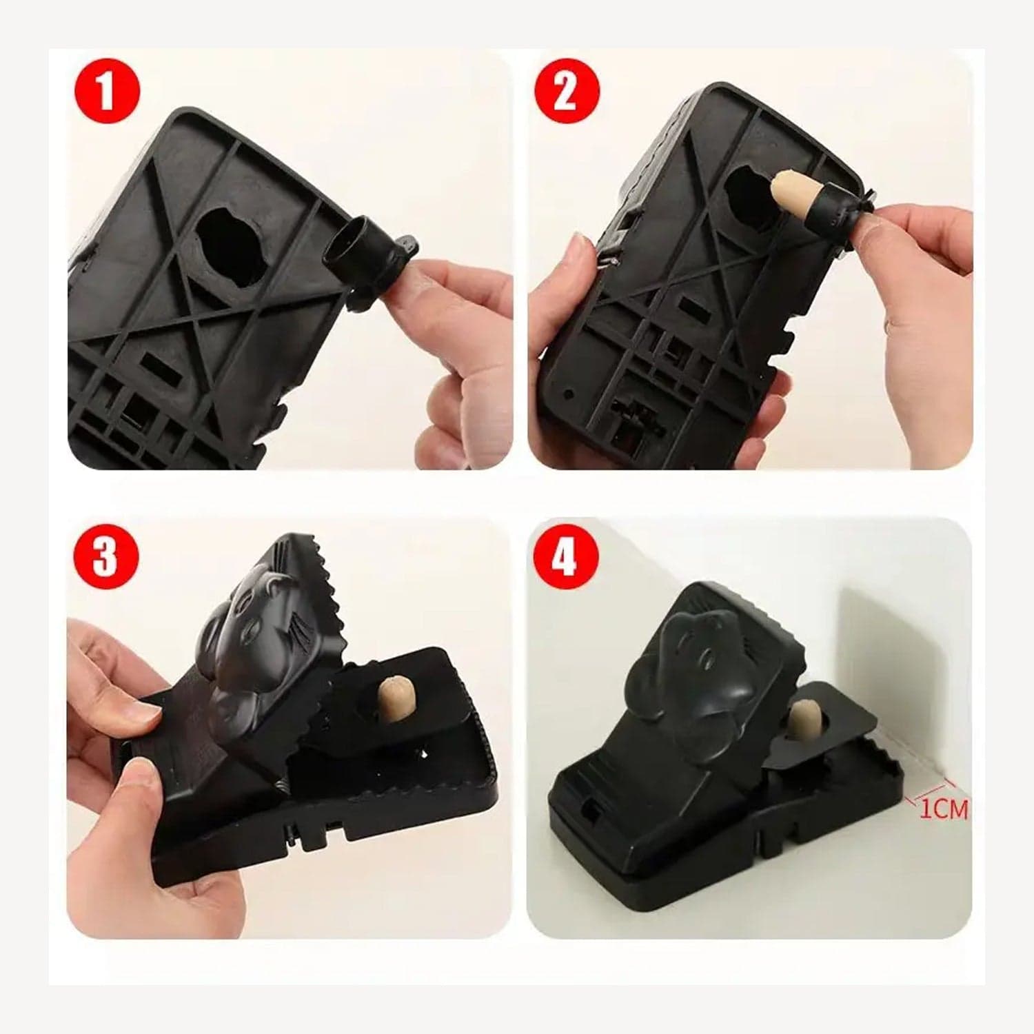 Mouse Trap Cage with Dummy Mouse of Reusable Pest Control for Home & Office (1 Pc) thumbnail 3